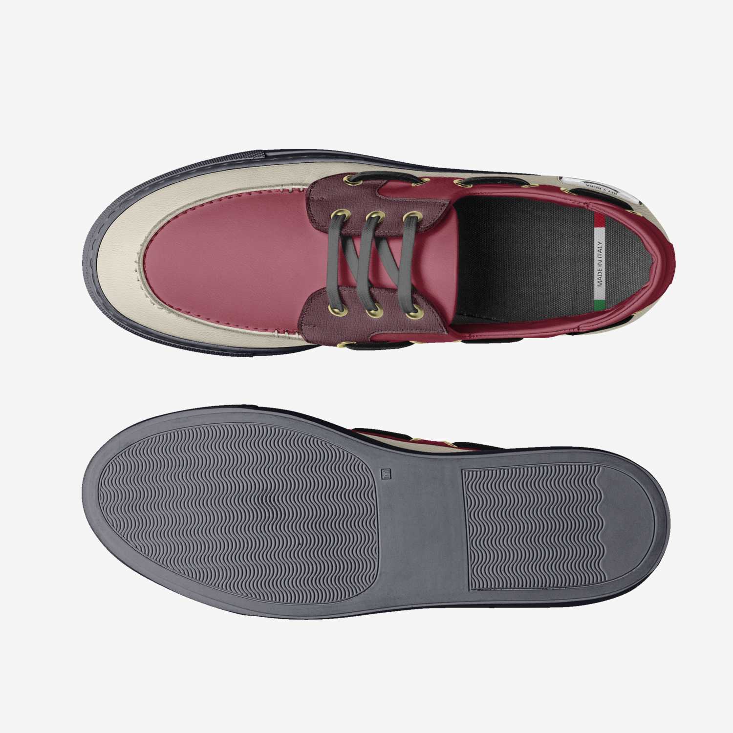 Rey y Reina custom made in Italy shoes by Sista Reign | Top view