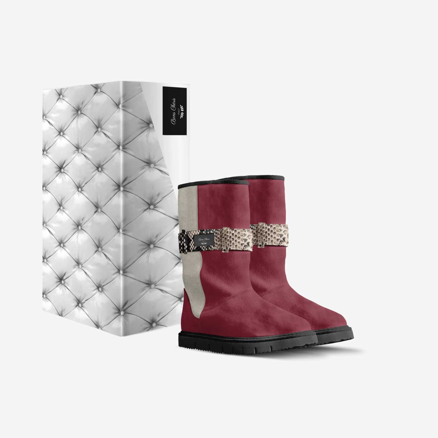 Bons Chéris custom made in Italy shoes by Amber Martinez | Box view