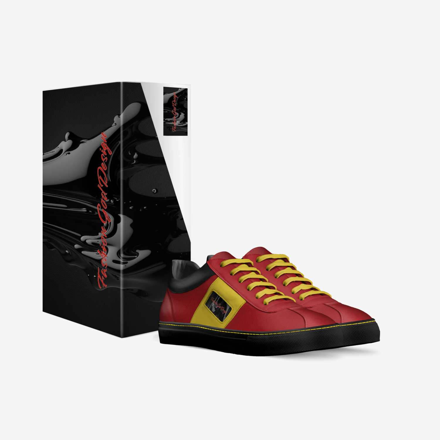 Fashion God Design custom made in Italy shoes by Aaron Owens | Box view