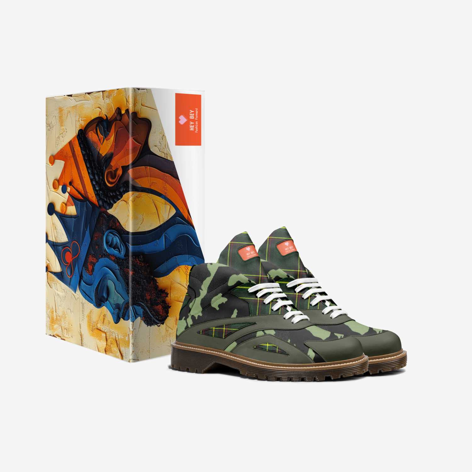 Hey Bey custom made in Italy shoes by Rasheeda Reece Bey | Box view