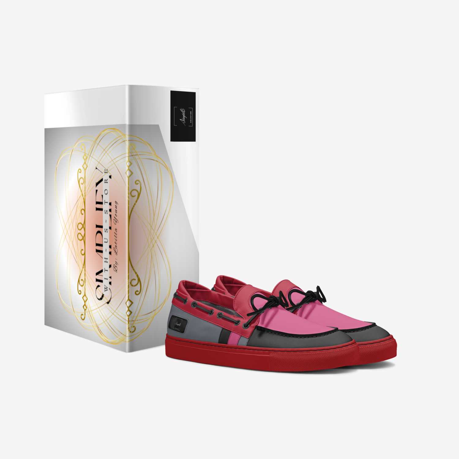 Simpli5 custom made in Italy shoes by Latilla Young | Box view