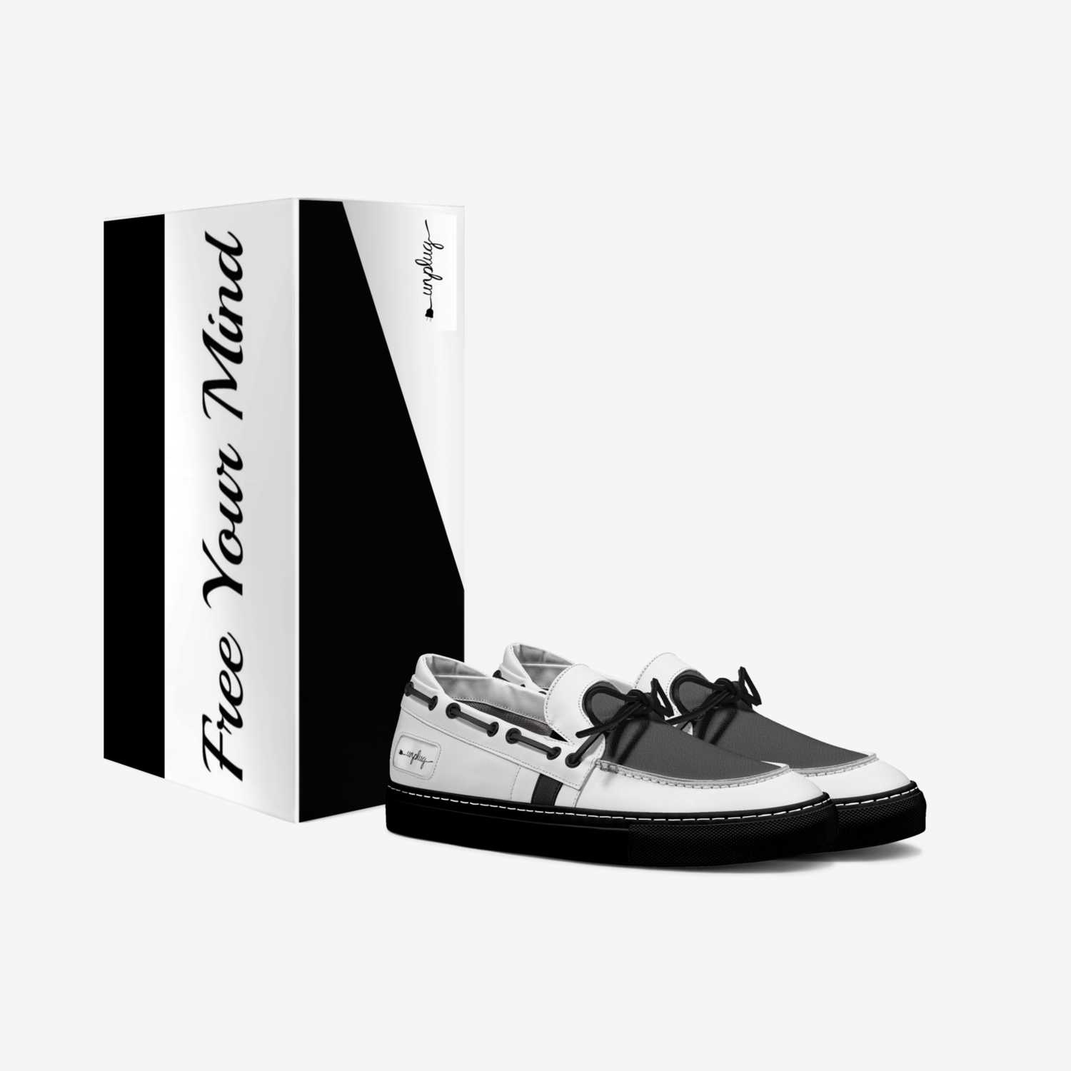 Unplug custom made in Italy shoes by Jeff Wylie | Box view