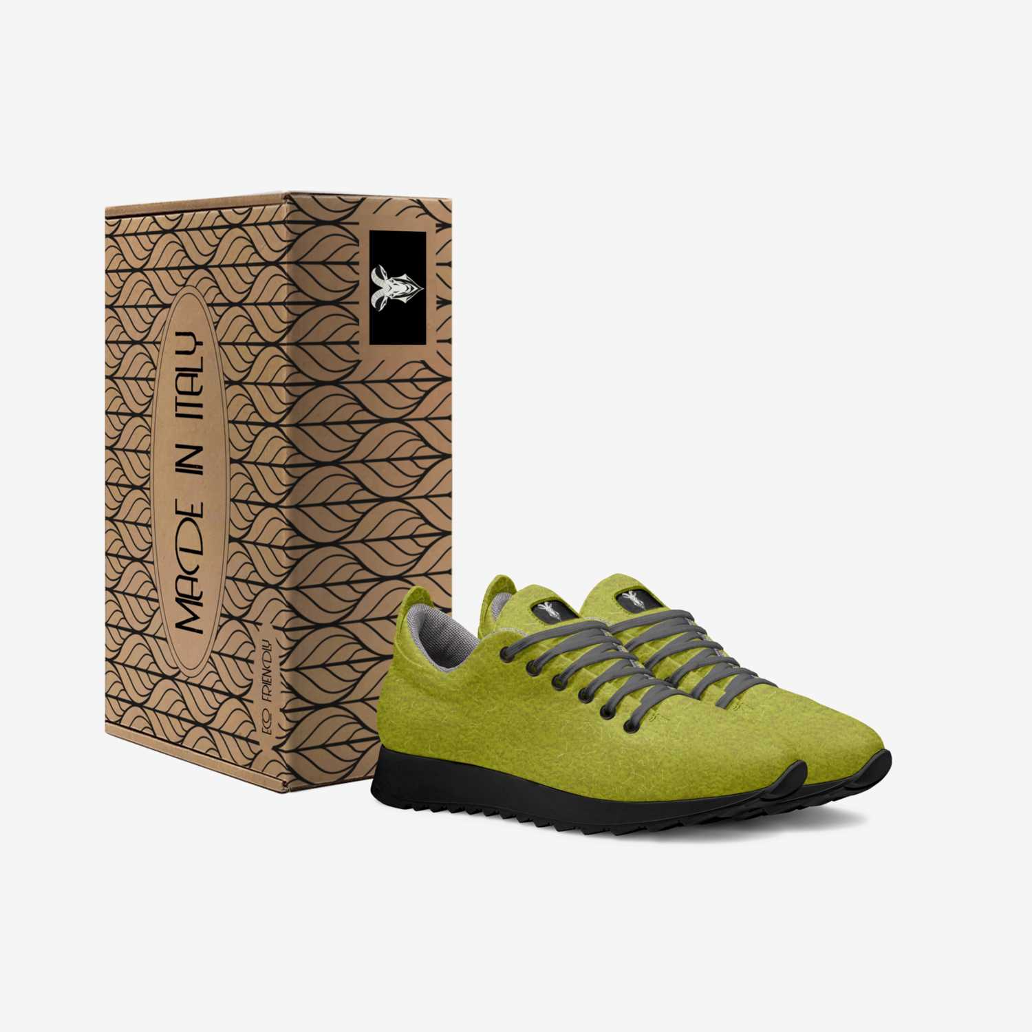 Dirty Tennis custom made in Italy shoes by Antonio Walker | Box view