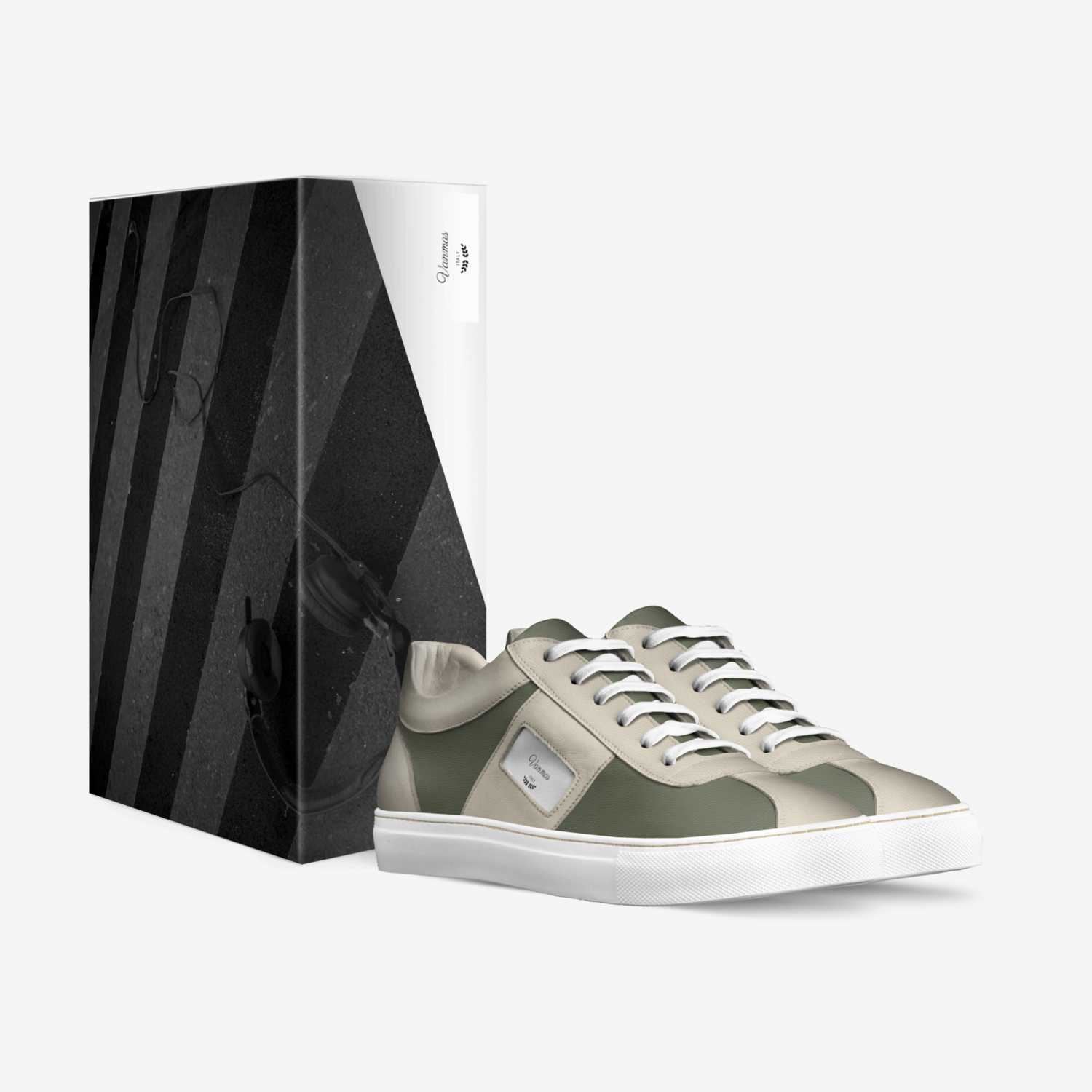 Vanmas custom made in Italy shoes by vangile Maseko | Box view