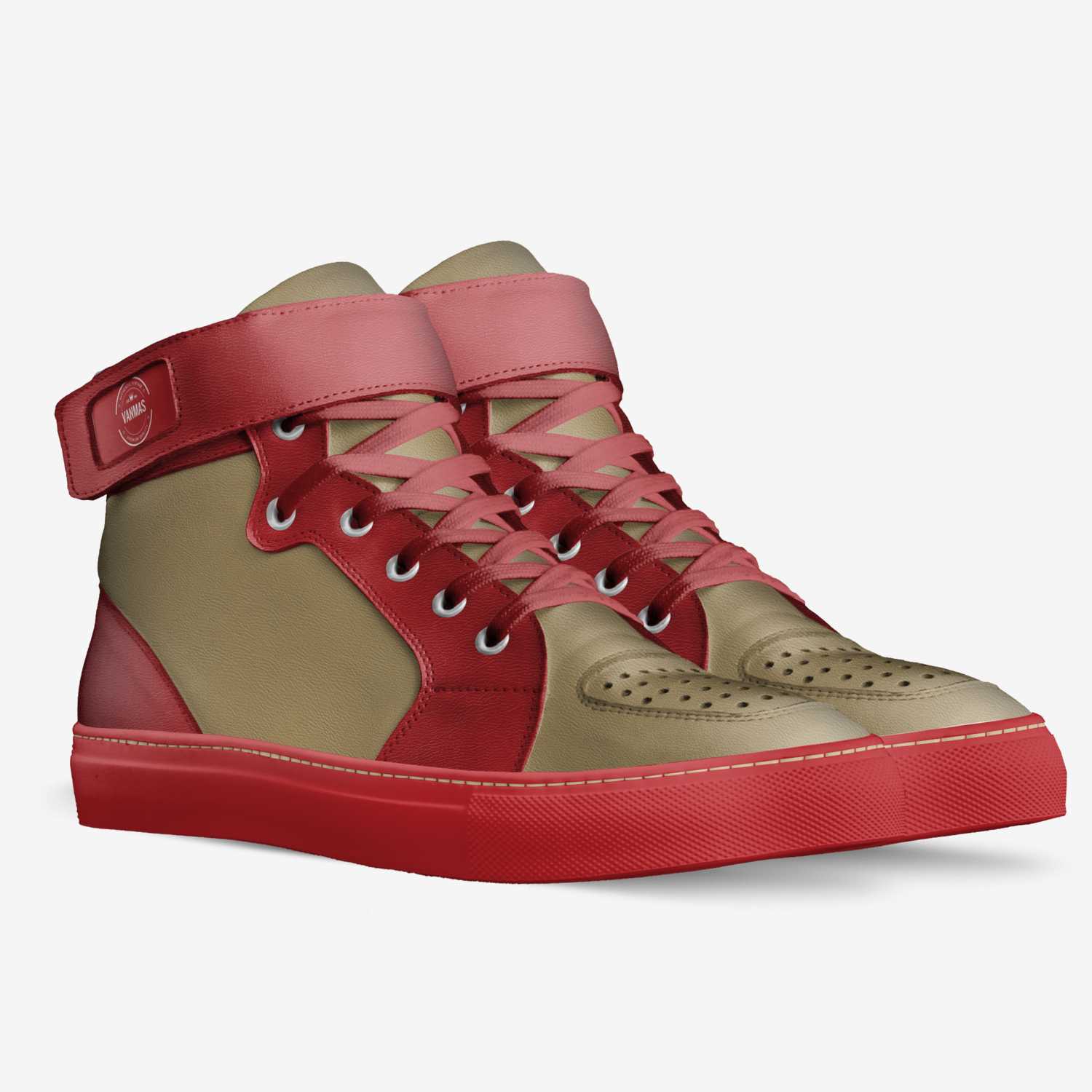 Vanmas custom made in Italy shoes by vangile Maseko | Double view