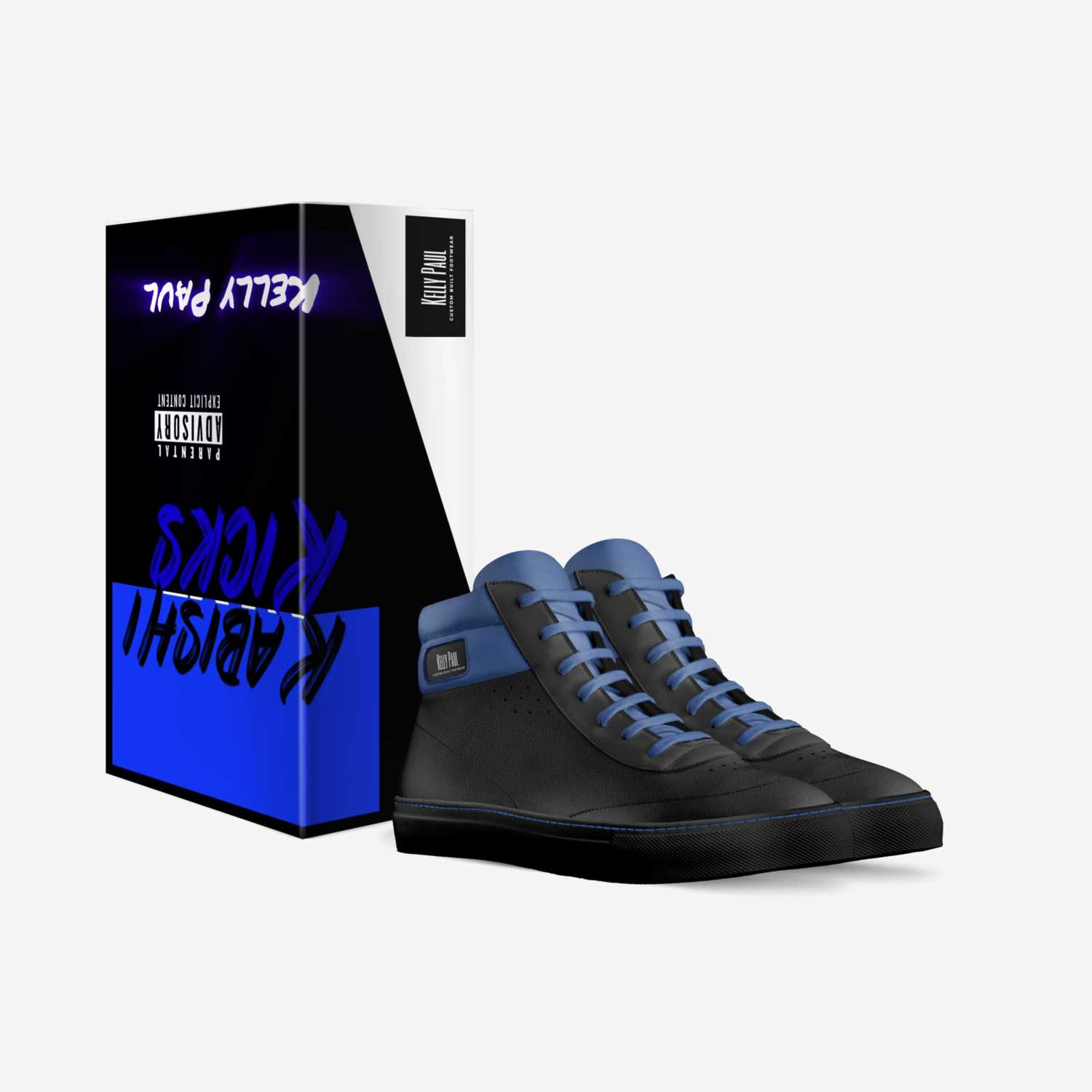 Kelly Paul custom made in Italy shoes by Kayla Bridges | Box view