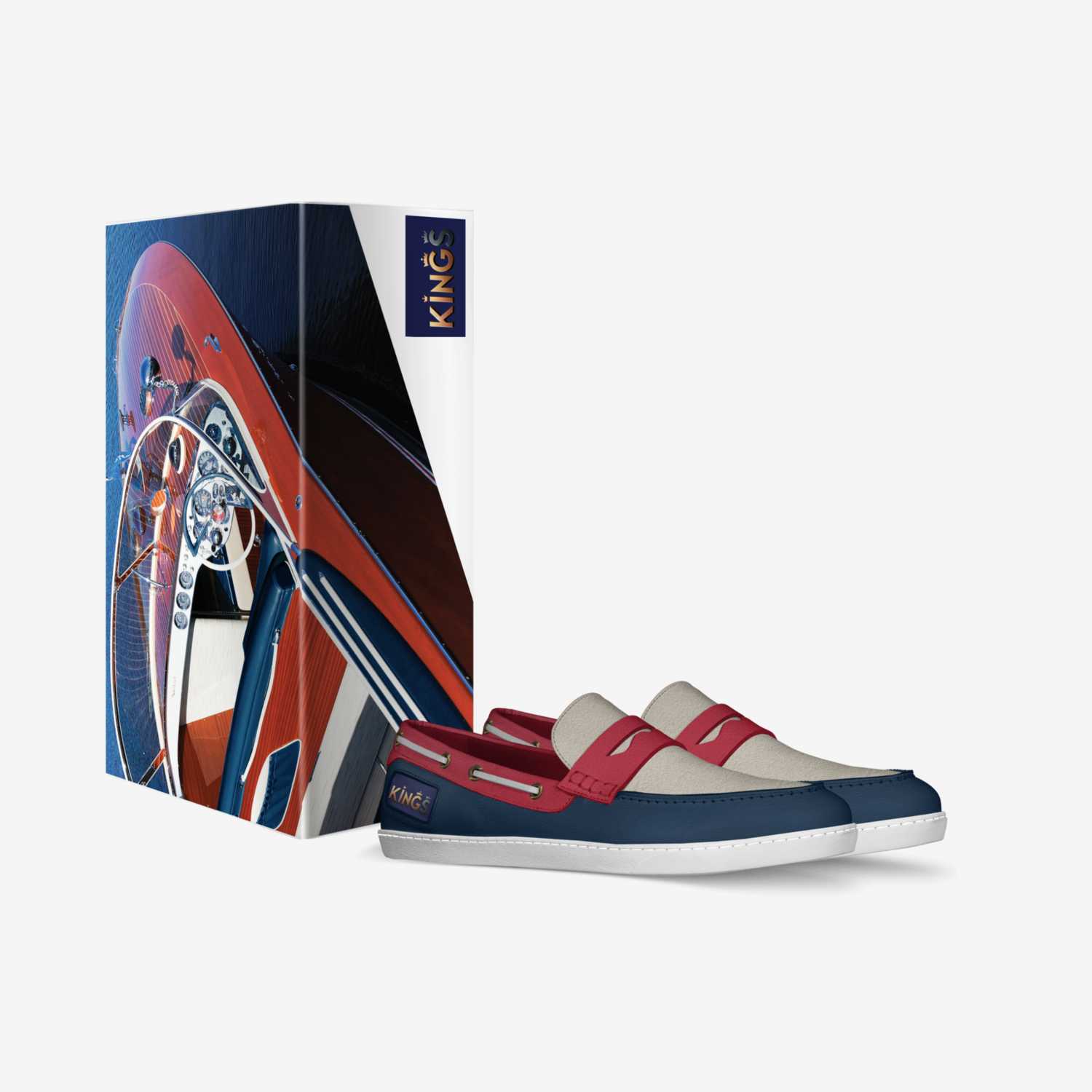RKINGS custom made in Italy shoes by Rich King | Box view