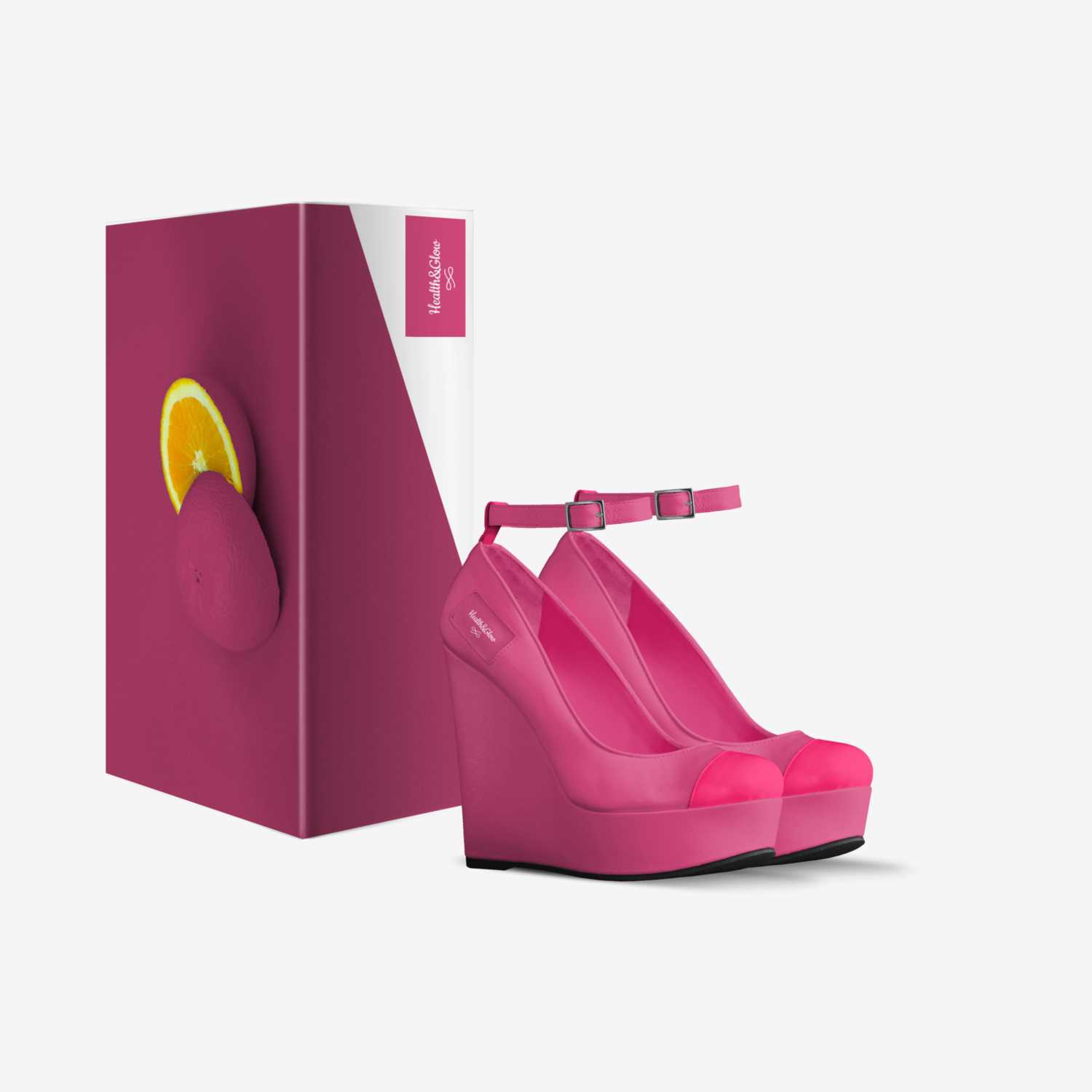 Health&Glow custom made in Italy shoes by Ebony Williams | Box view