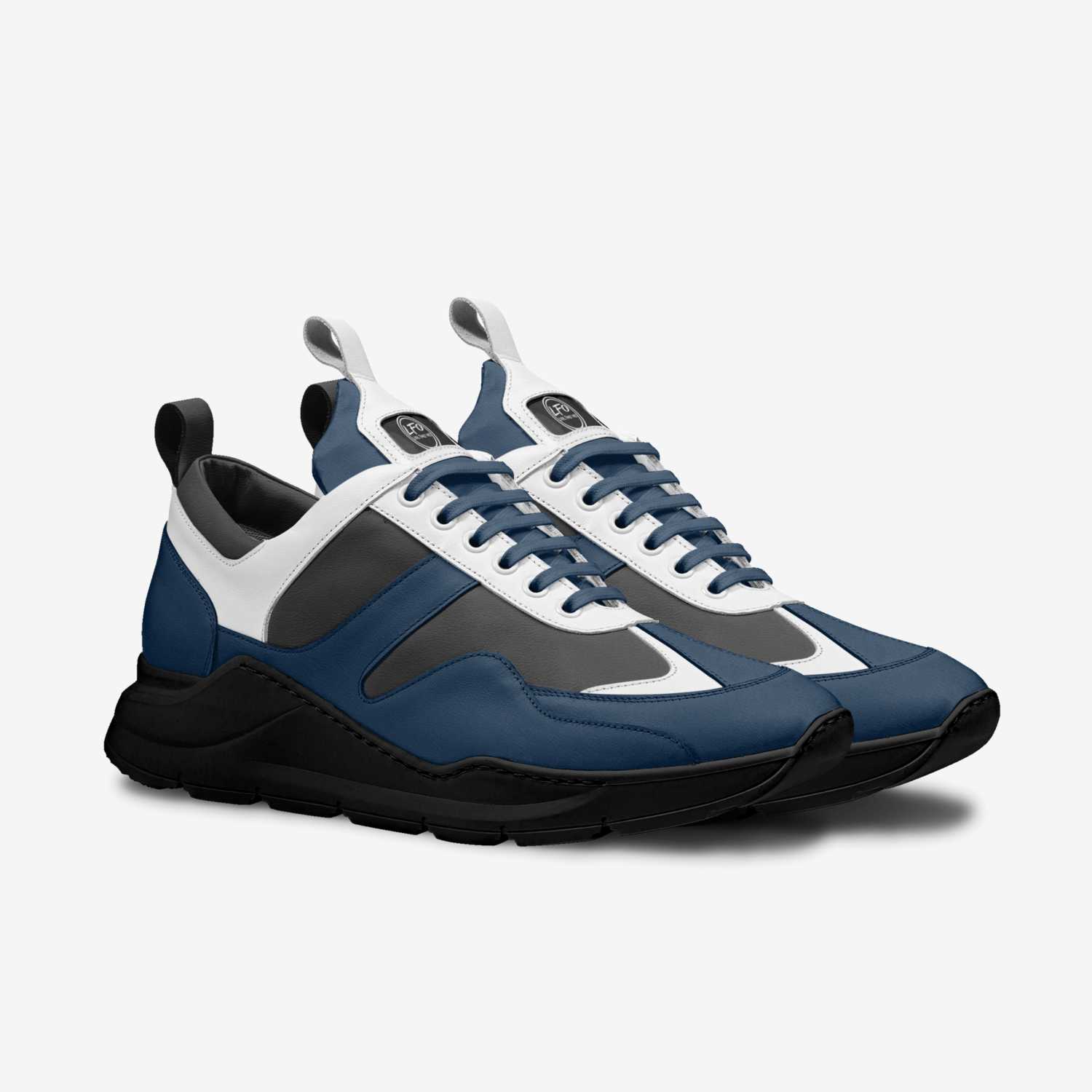 LFO Chellaz zooms custom made in Italy shoes by Lfo K.o | Double view