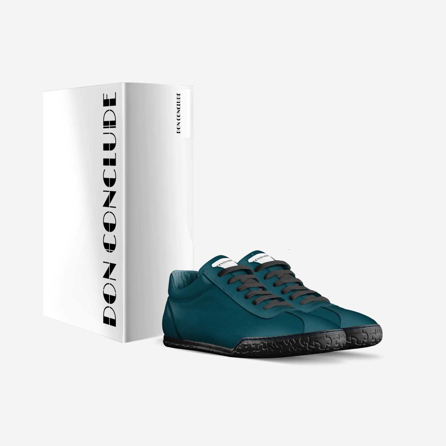 DON CONCLUDE custom made in Italy shoes by Oneil Hinds | Box view