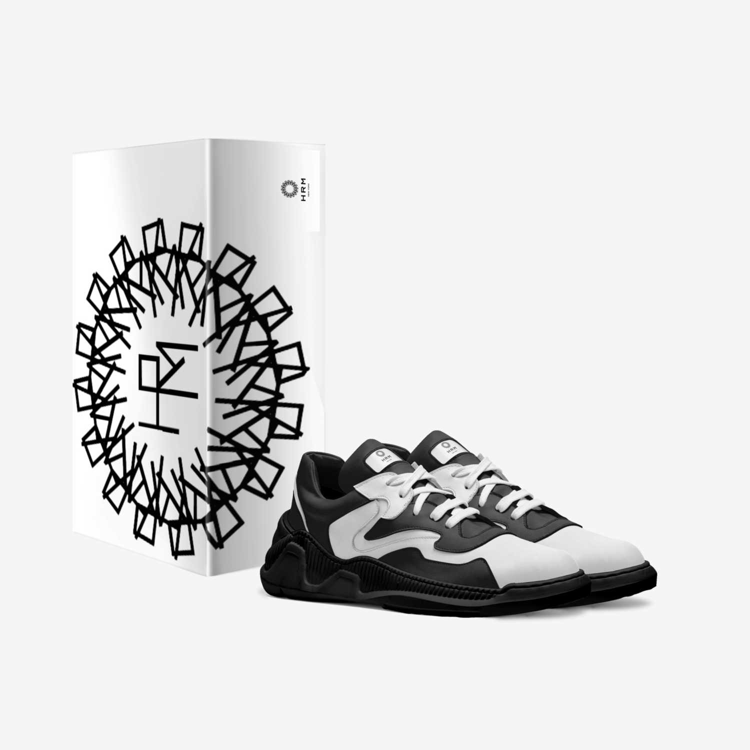 HRM low top custom made in Italy shoes by Hector Miranda | Box view