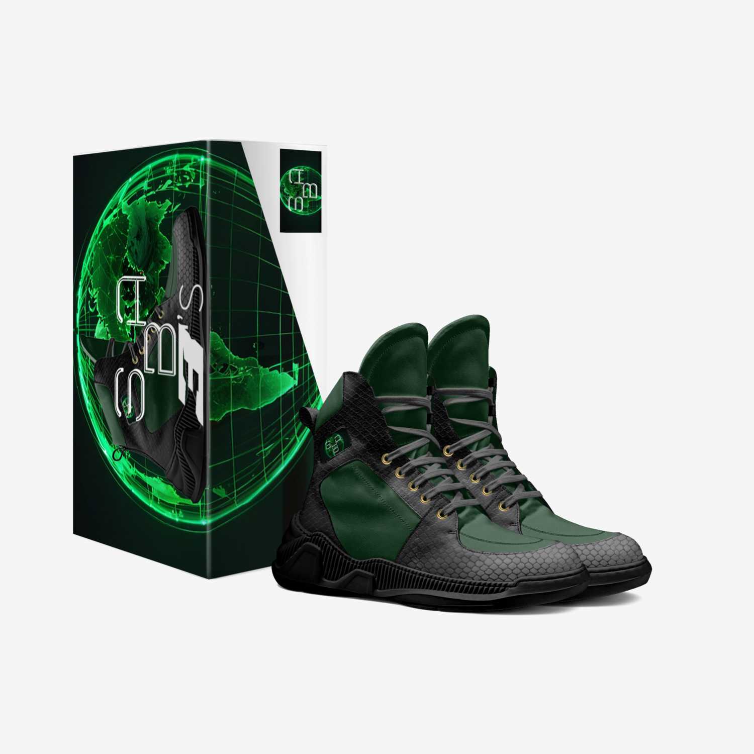 SBA ANU 3'S custom made in Italy shoes by Michael Ashmore | Box view