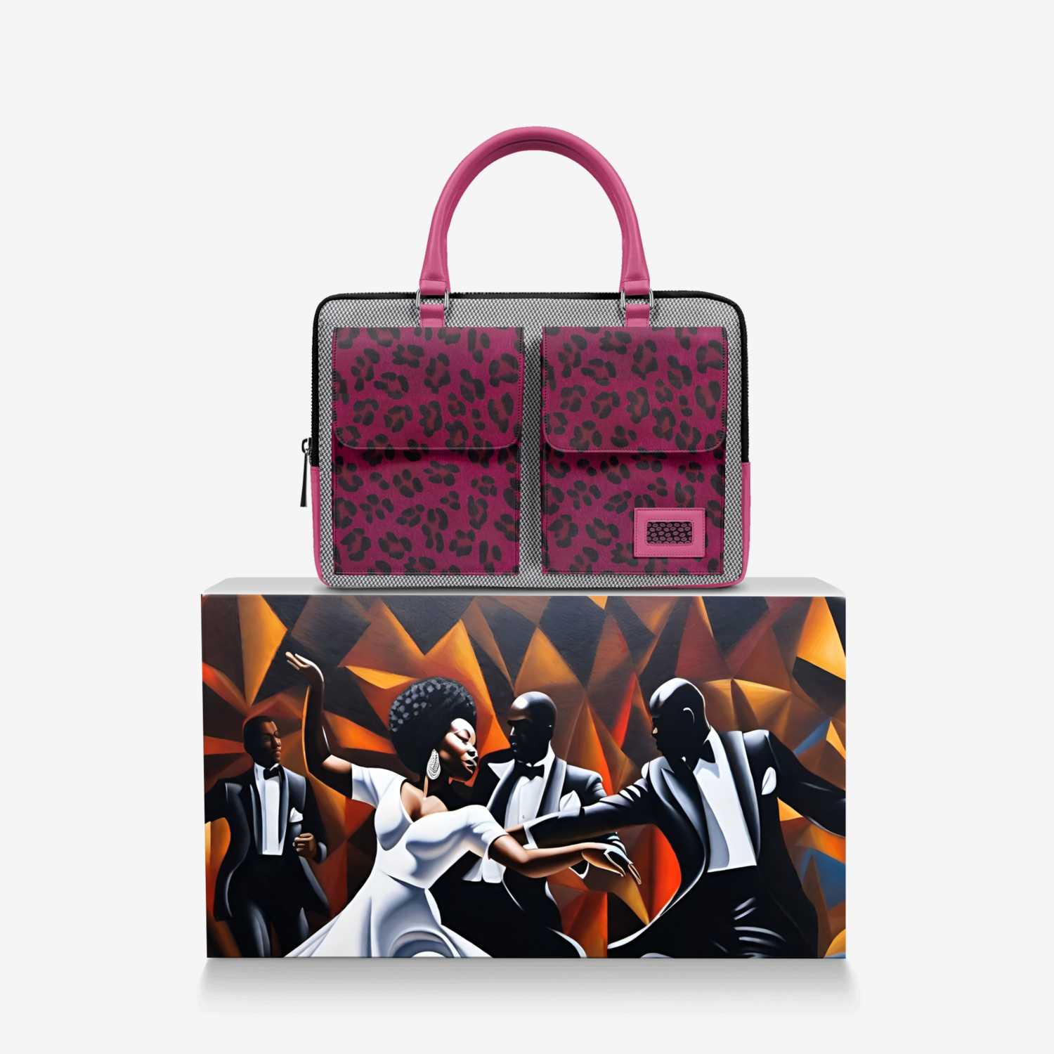 richandrichbizII custom made in Italy design by Desiree Sims | Over box view