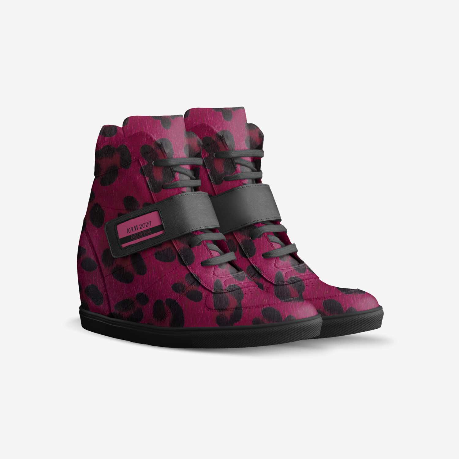 KAM 2024 custom made in Italy shoes by Aminata Kamara | Double view