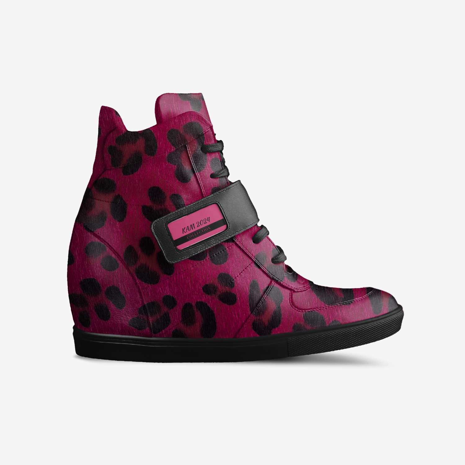 KAM 2024 custom made in Italy shoes by Aminata Kamara | Side view
