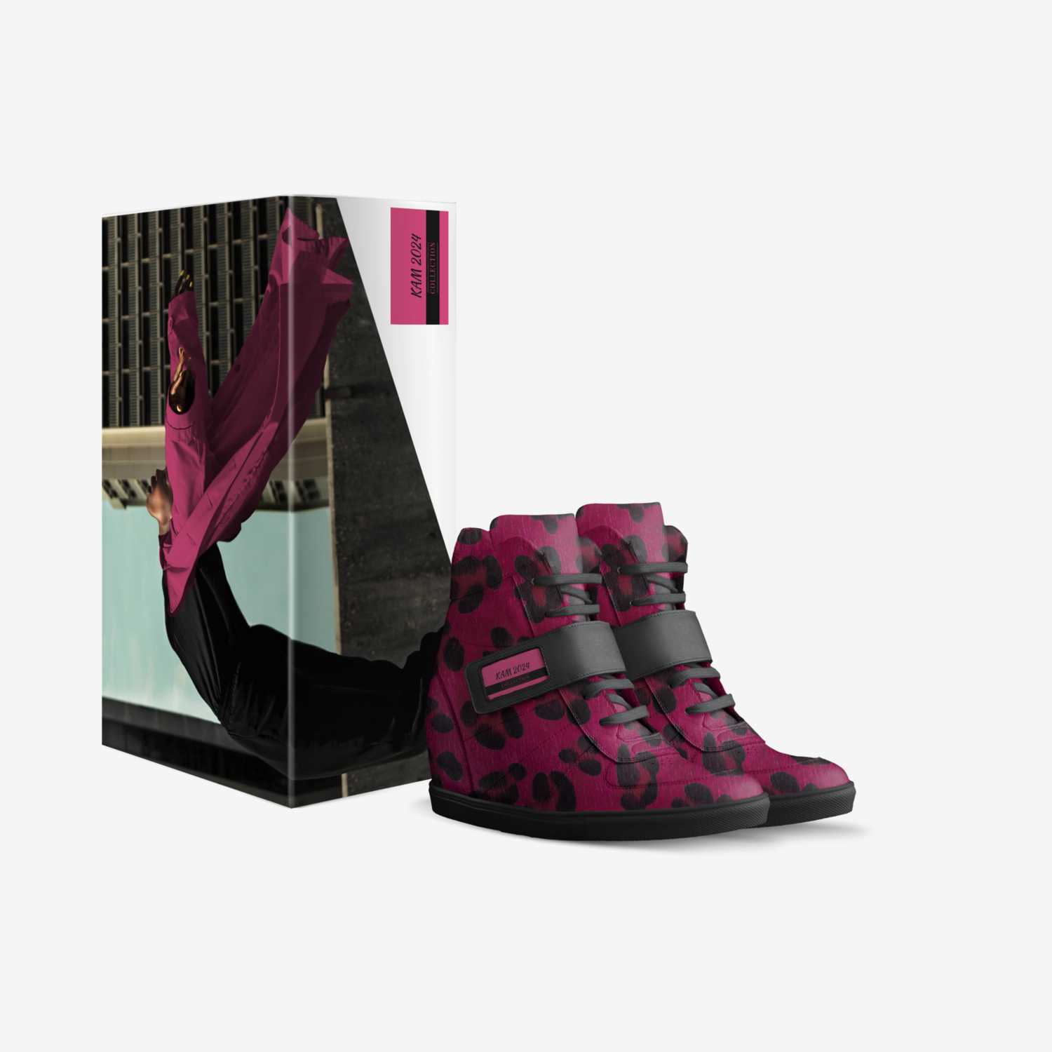 KAM 2024 custom made in Italy shoes by Aminata Kamara | Box view