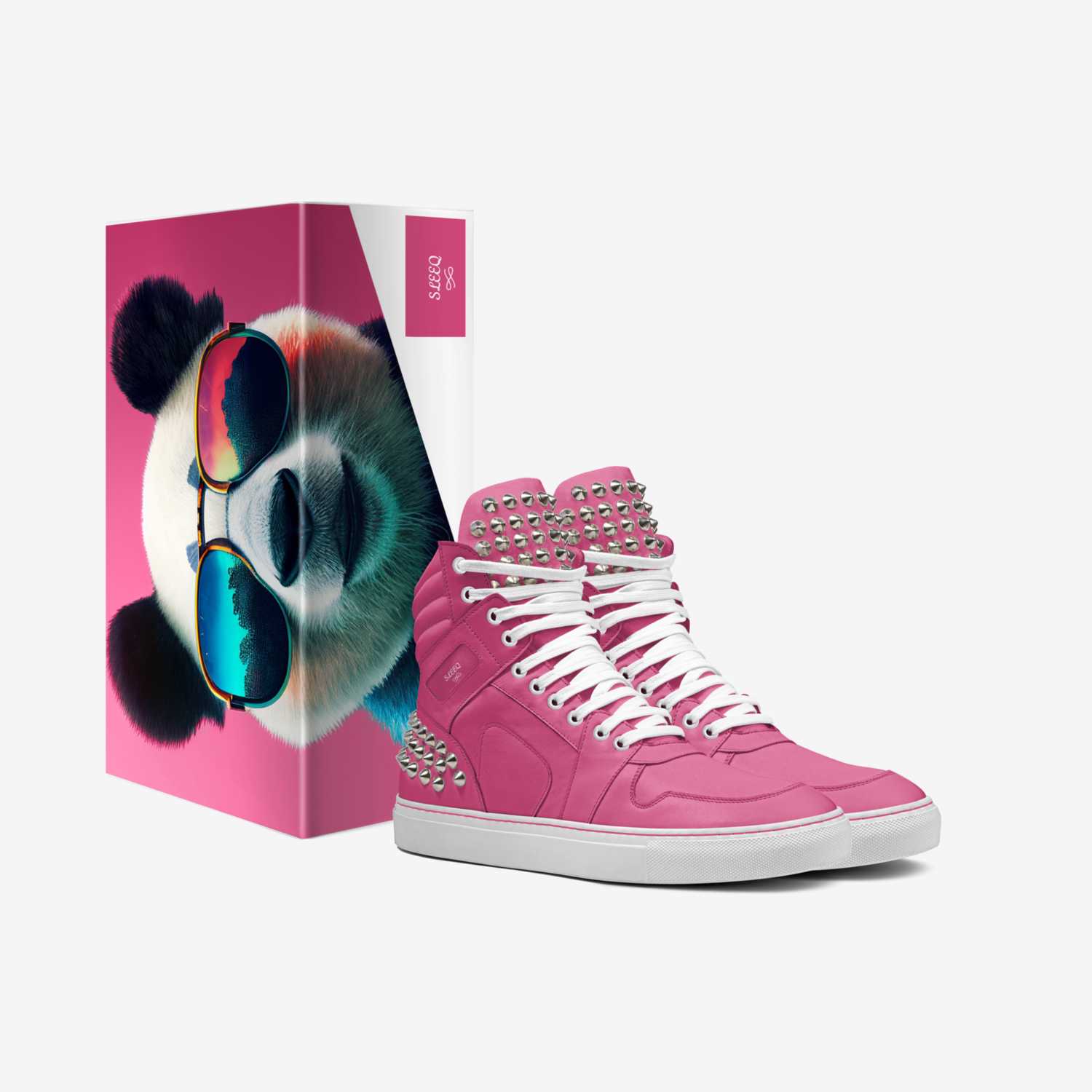 SLEEQ custom made in Italy shoes by Lady A | Box view