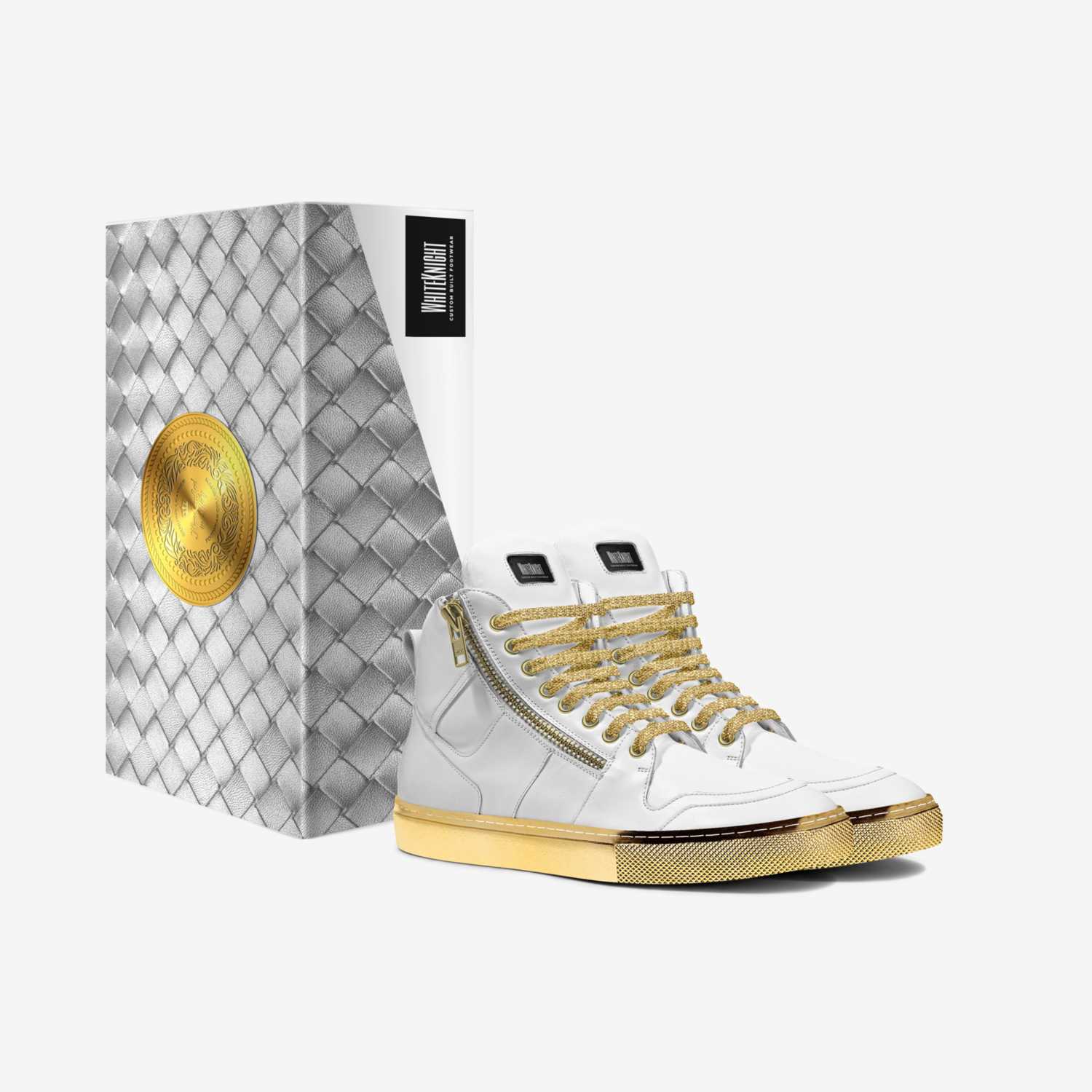 WhiteKnight custom made in Italy shoes by Thomas Hayes | Box view