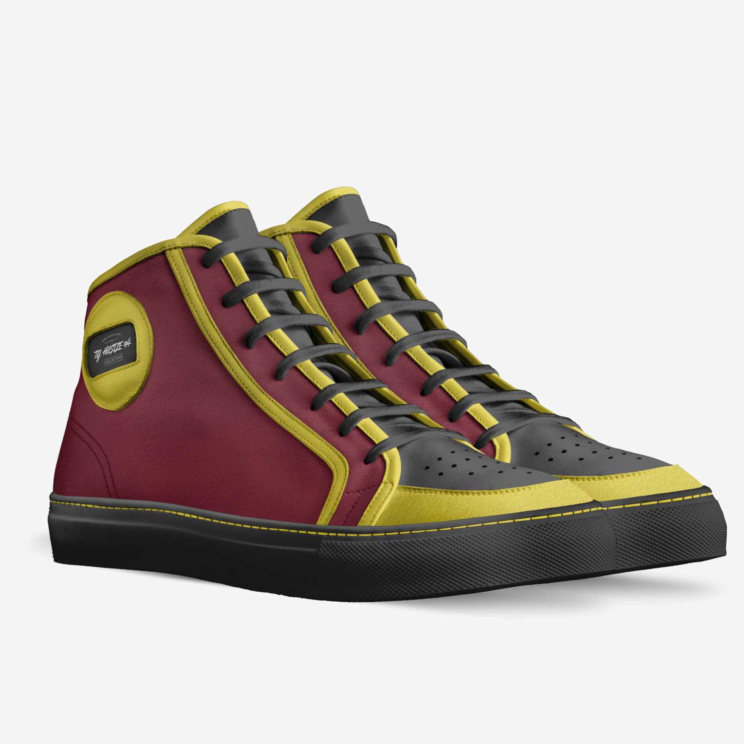 T.G. HU$TLE #4 custom made in Italy shoes by Thomas Granger | Double view