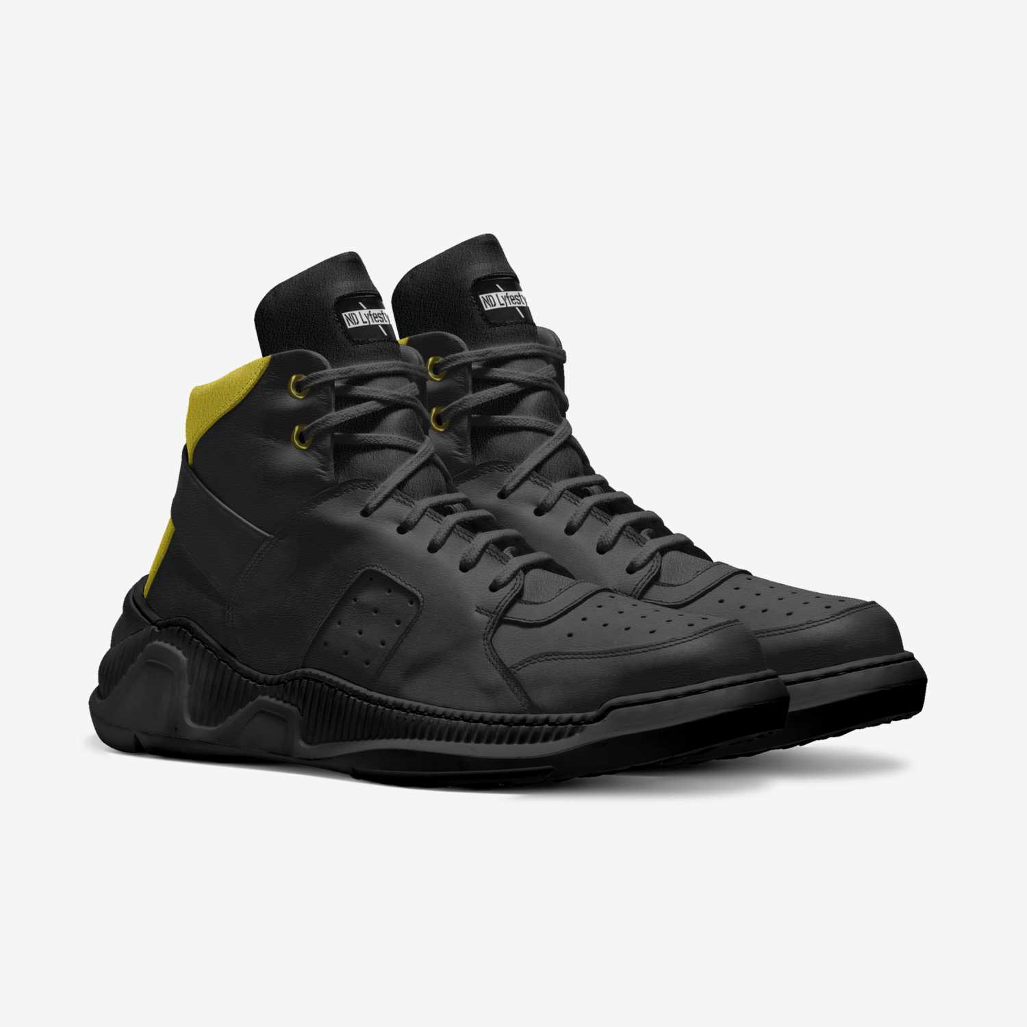 ND Lyfestyle custom made in Italy shoes by Lanier Mckinney | Double view