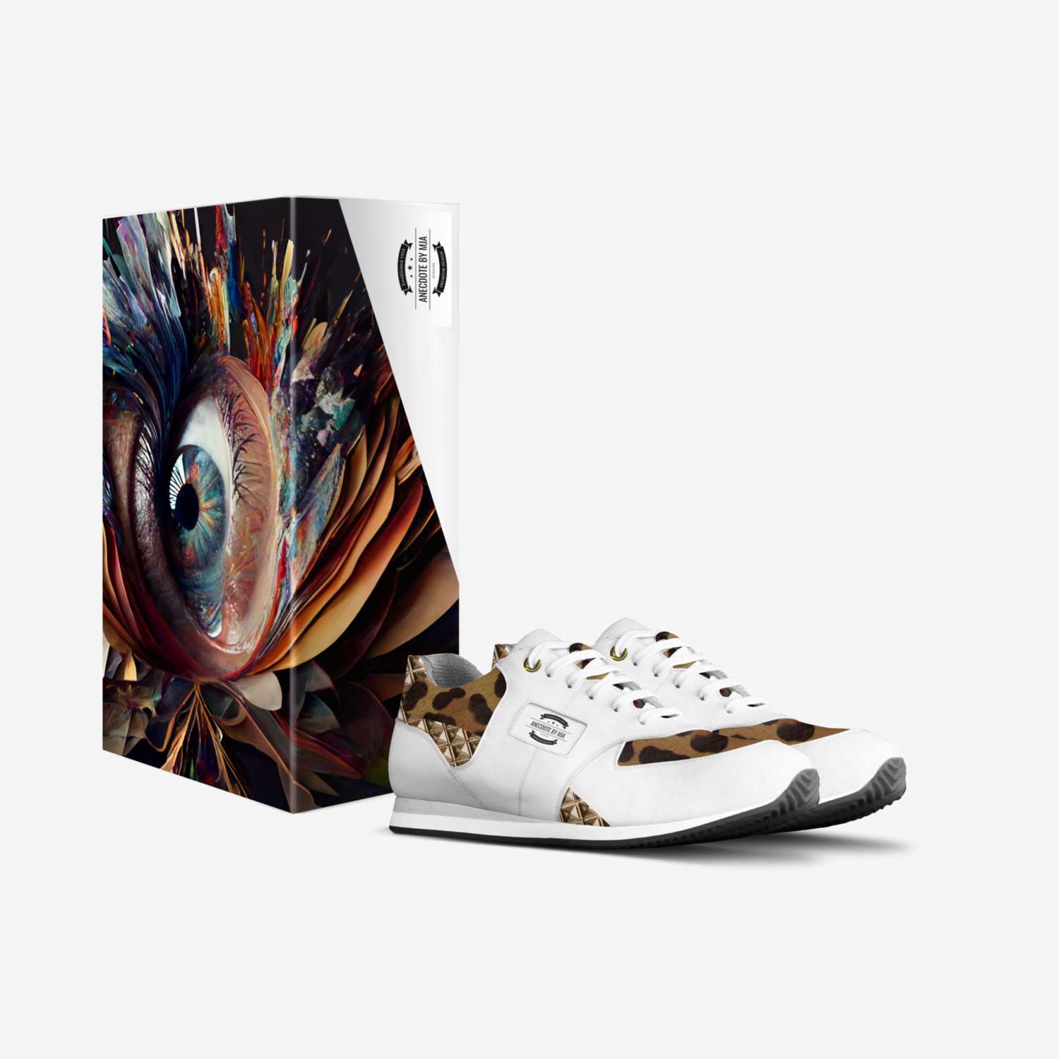 L'ANECDOTE by MJA custom made in Italy shoes by Marie Josee Angers | Box view