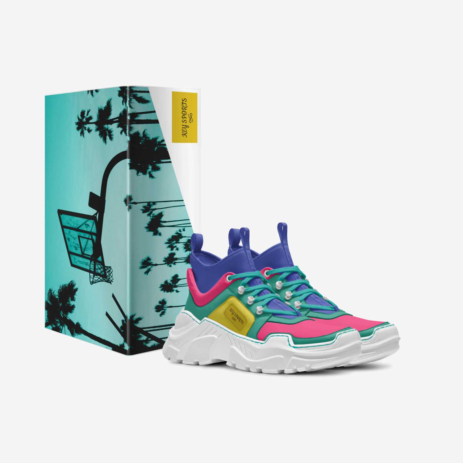 KEY SPORT'S custom made in Italy shoes by Pamela Harris | Box view