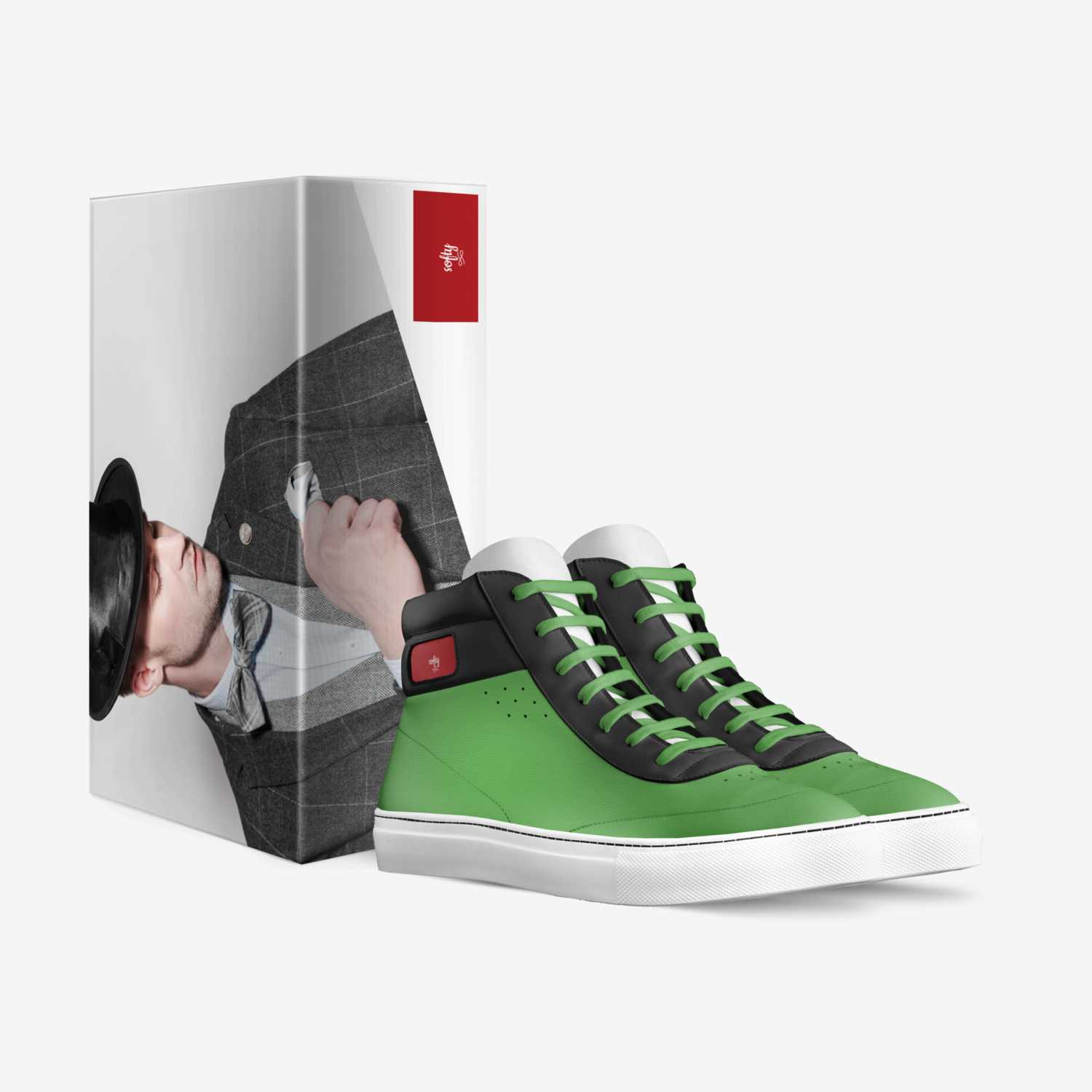 softy custom made in Italy shoes by Yennai Castillo | Box view