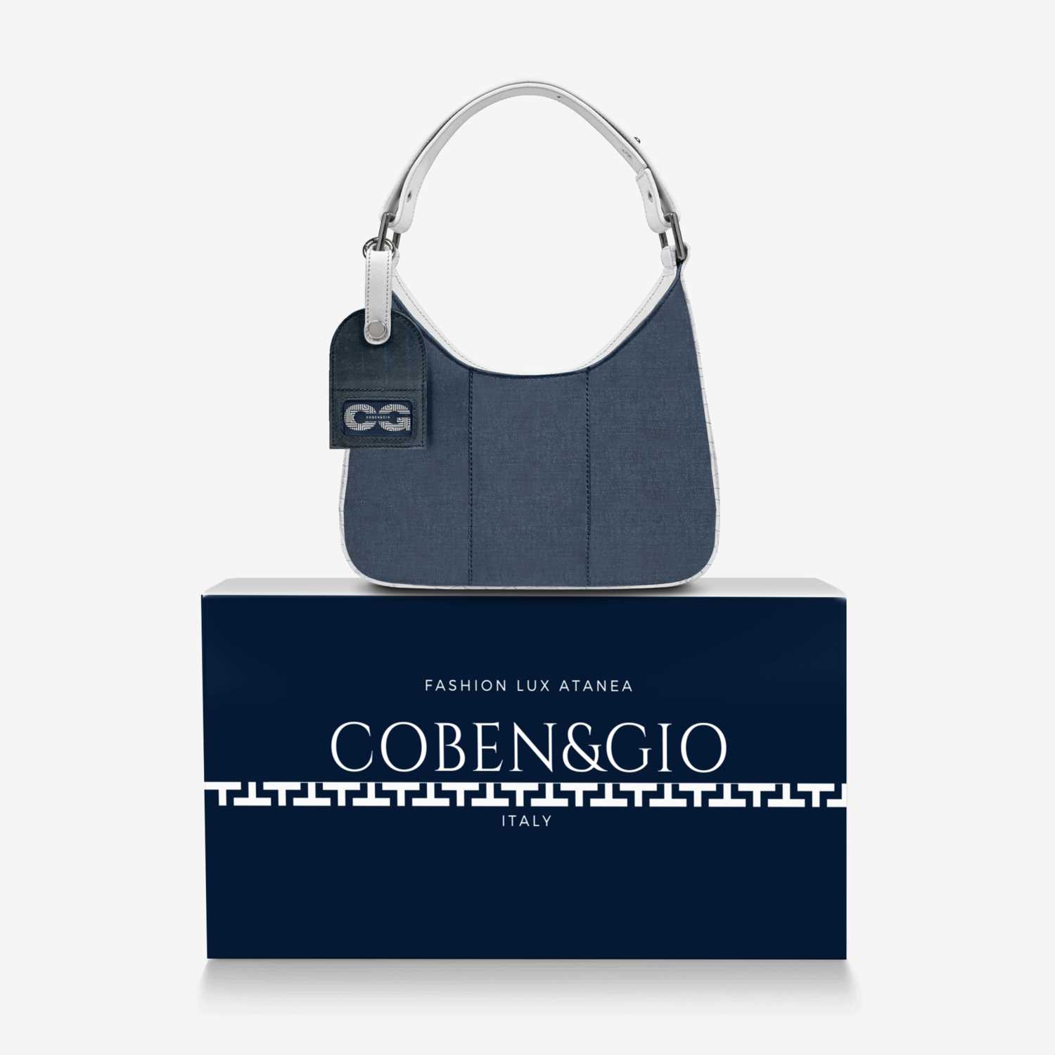 C&G ATANEA BAG custom made in Italy design by C&g Coben&gio | Over box view