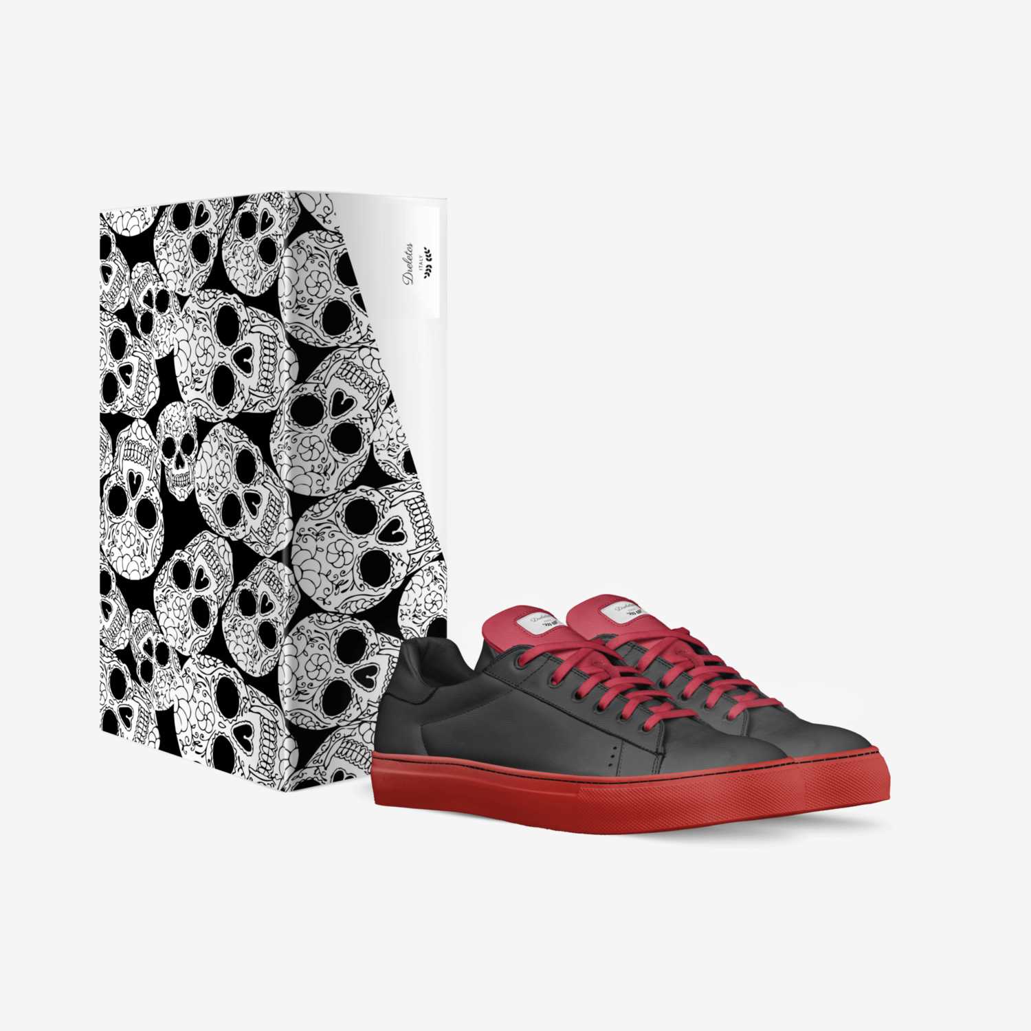 Draletos custom made in Italy shoes by Quan C | Box view