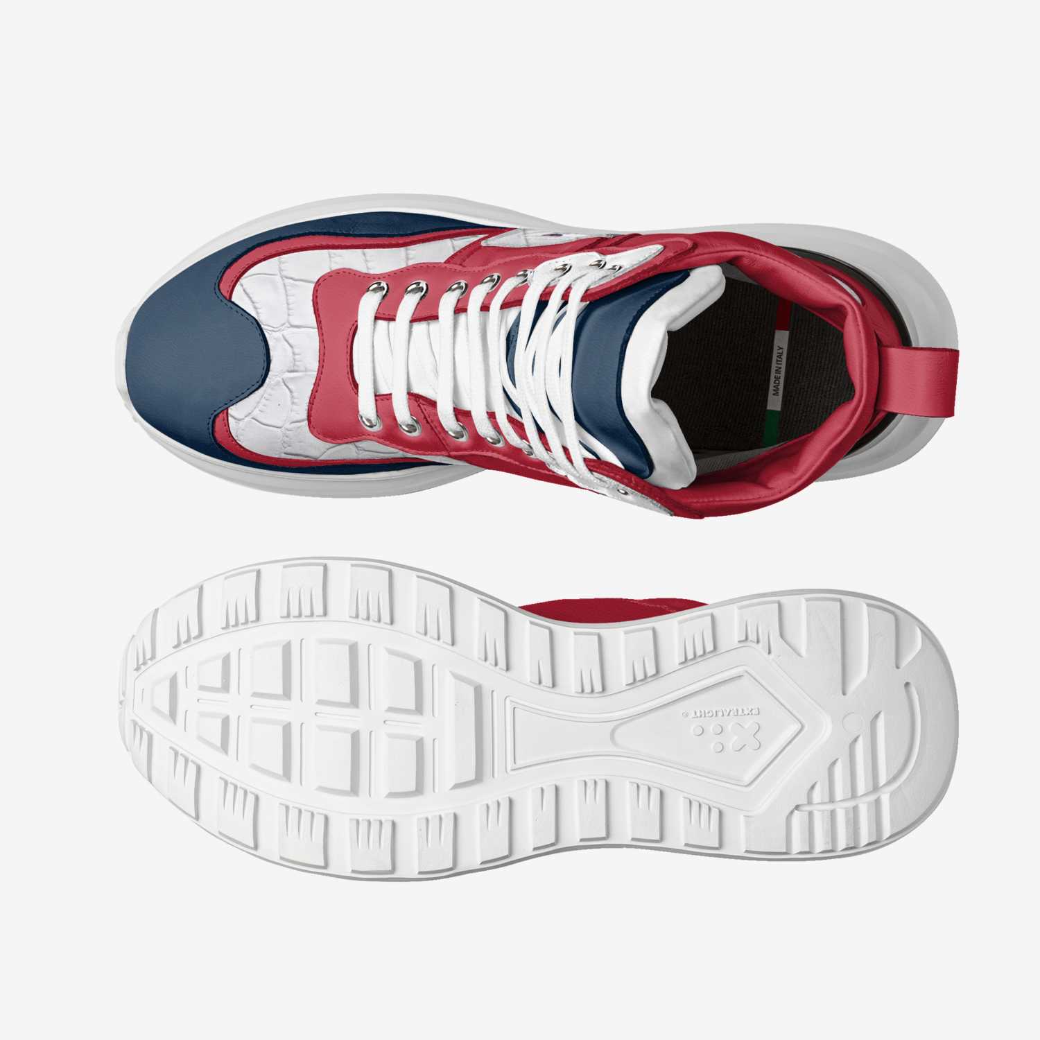 Razza Champs custom made in Italy shoes by Rich King | Top view