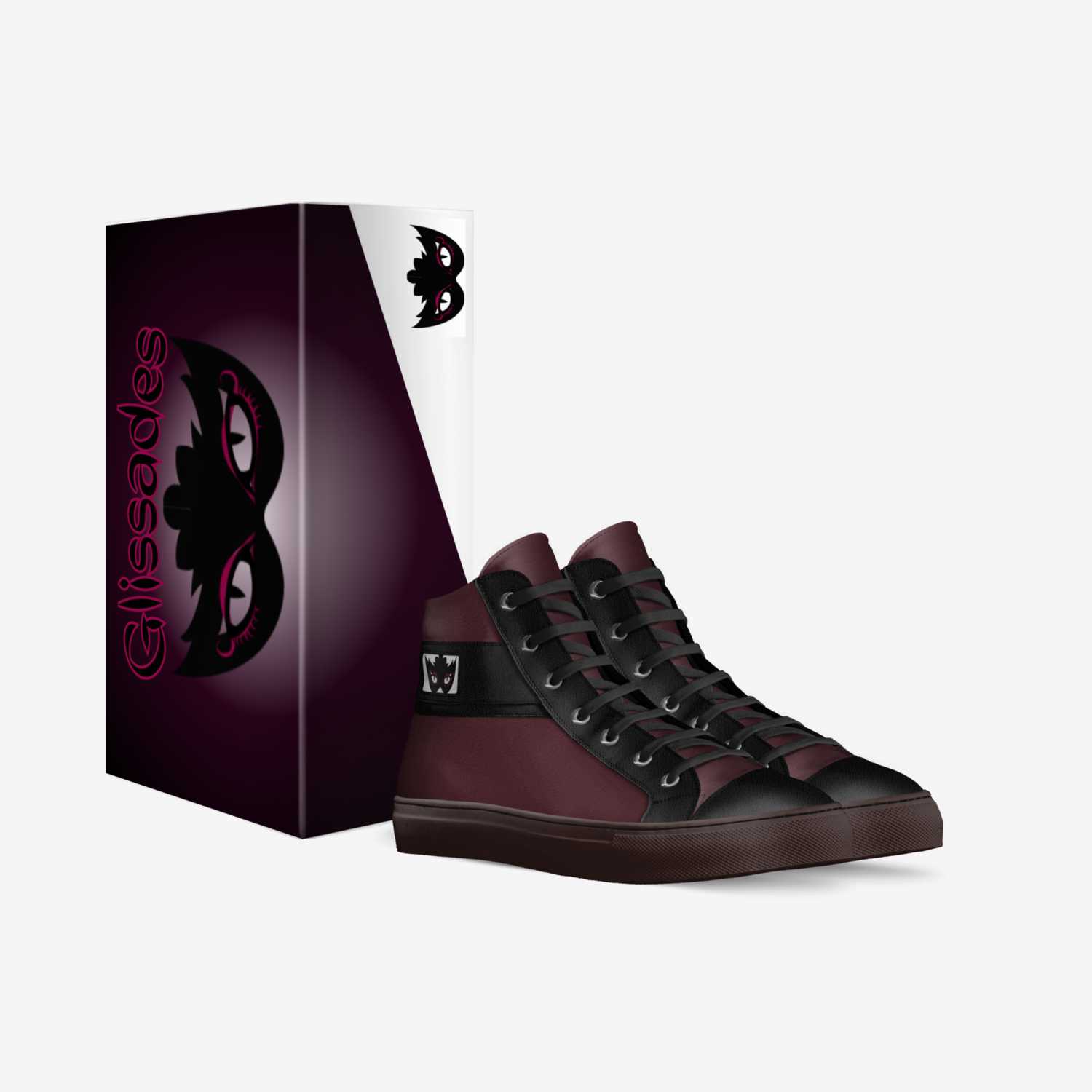 Glissades custom made in Italy shoes by Brenden Rolls | Box view