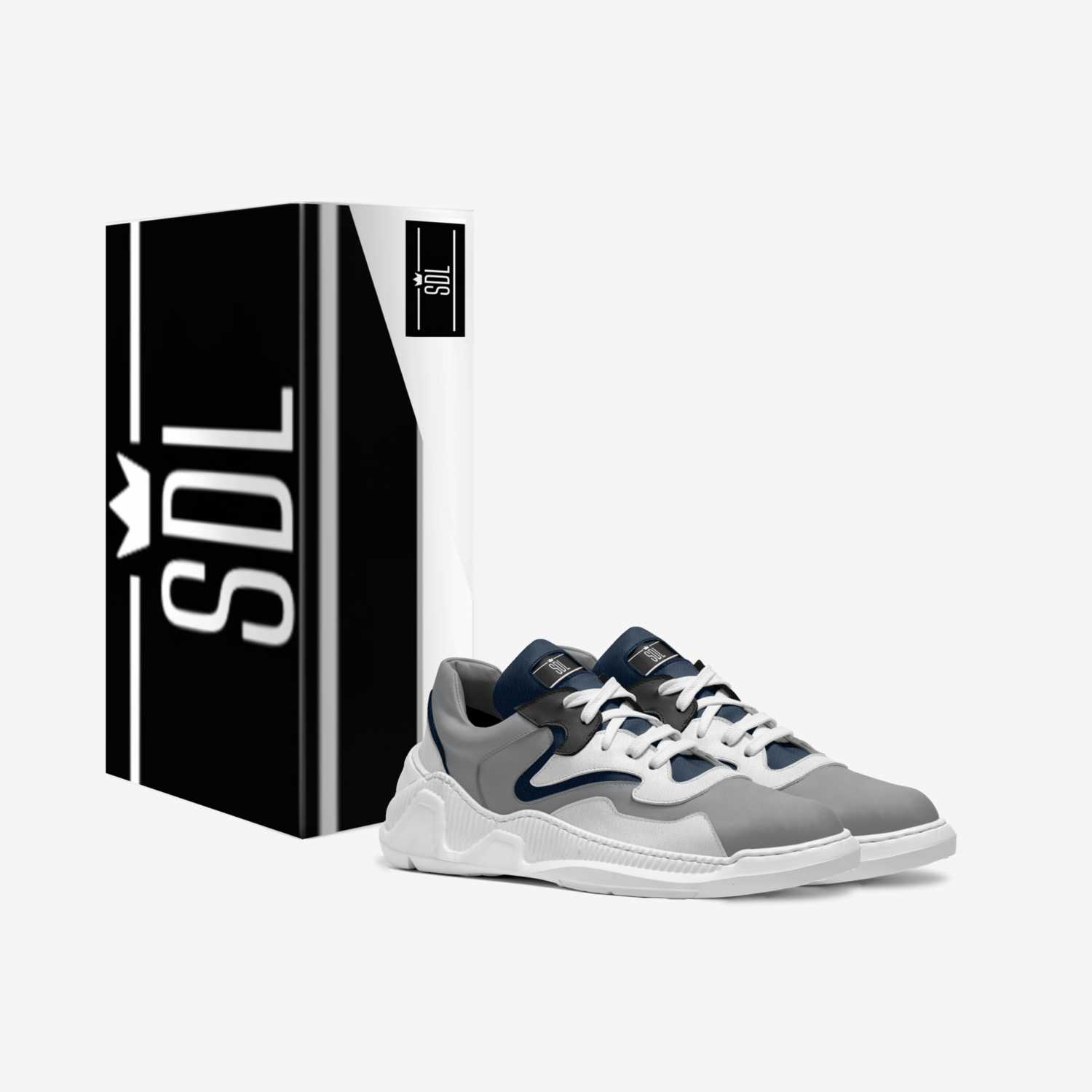 SDL Alleyways  custom made in Italy shoes by Tevin Harvey | Box view