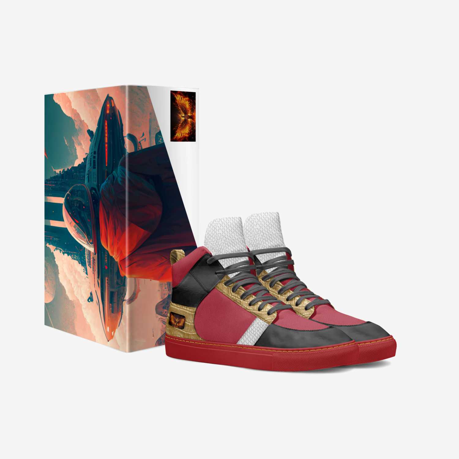 Phoenyx Footwear custom made in Italy shoes by Ren Thompson | Box view
