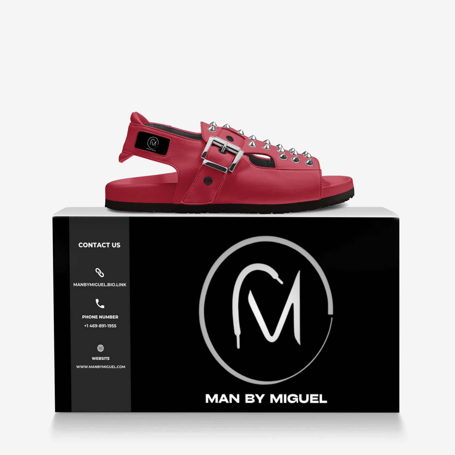 GFL custom made in Italy shoes by Gilbert Ngyia | Over box view