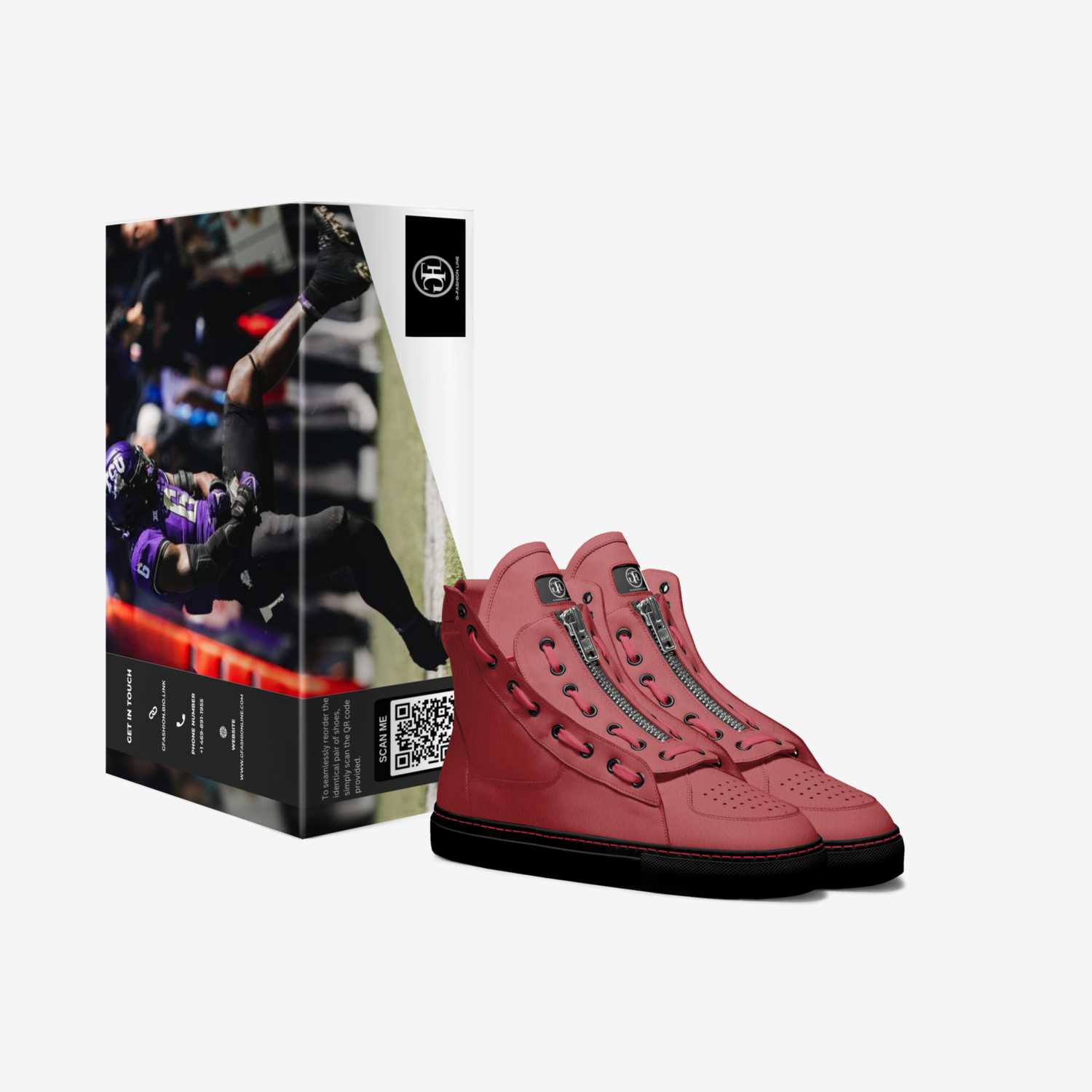 GFL custom made in Italy shoes by Gilbert Ngyia | Box view