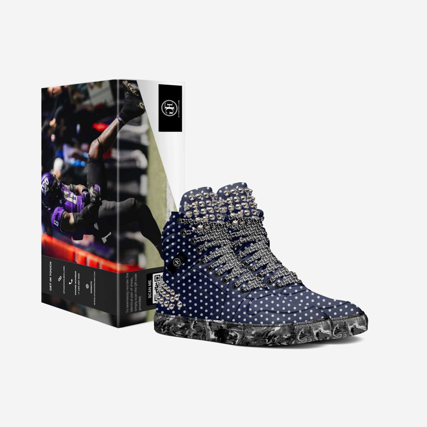 GFL custom made in Italy shoes by Gilbert Ngyia | Box view
