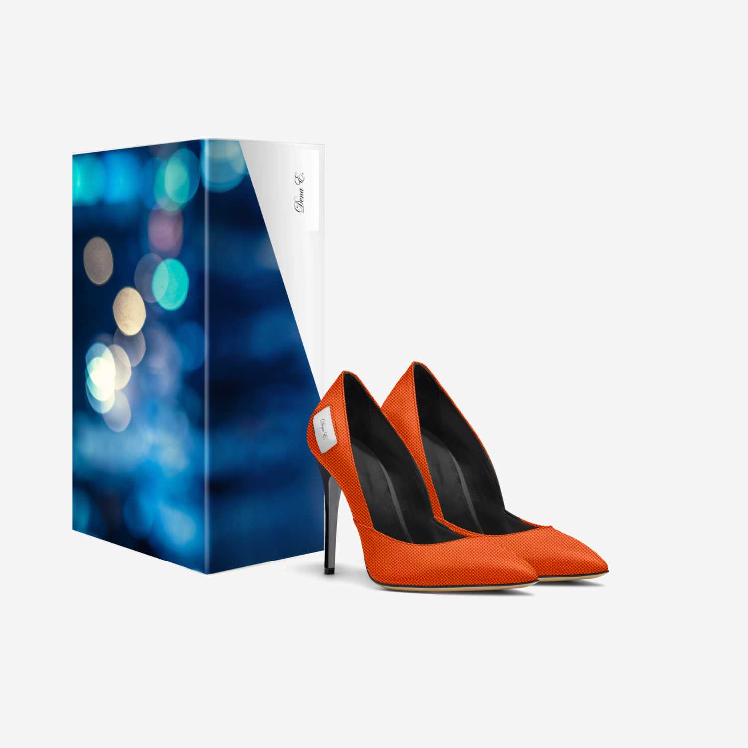Dena E. custom made in Italy shoes by Dena Edwards | Box view