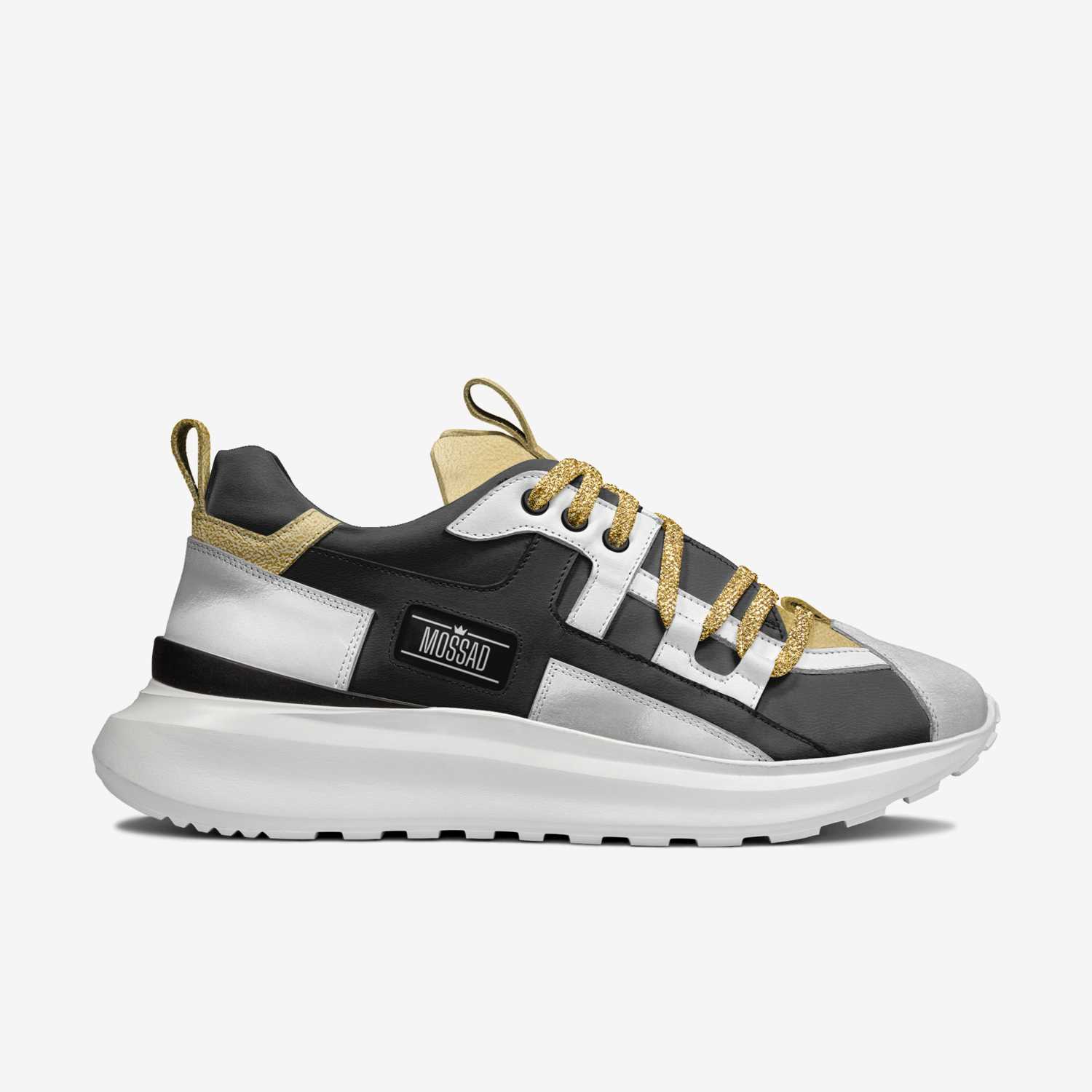 MOSSAD custom made in Italy shoes by Jay Rock | Side view