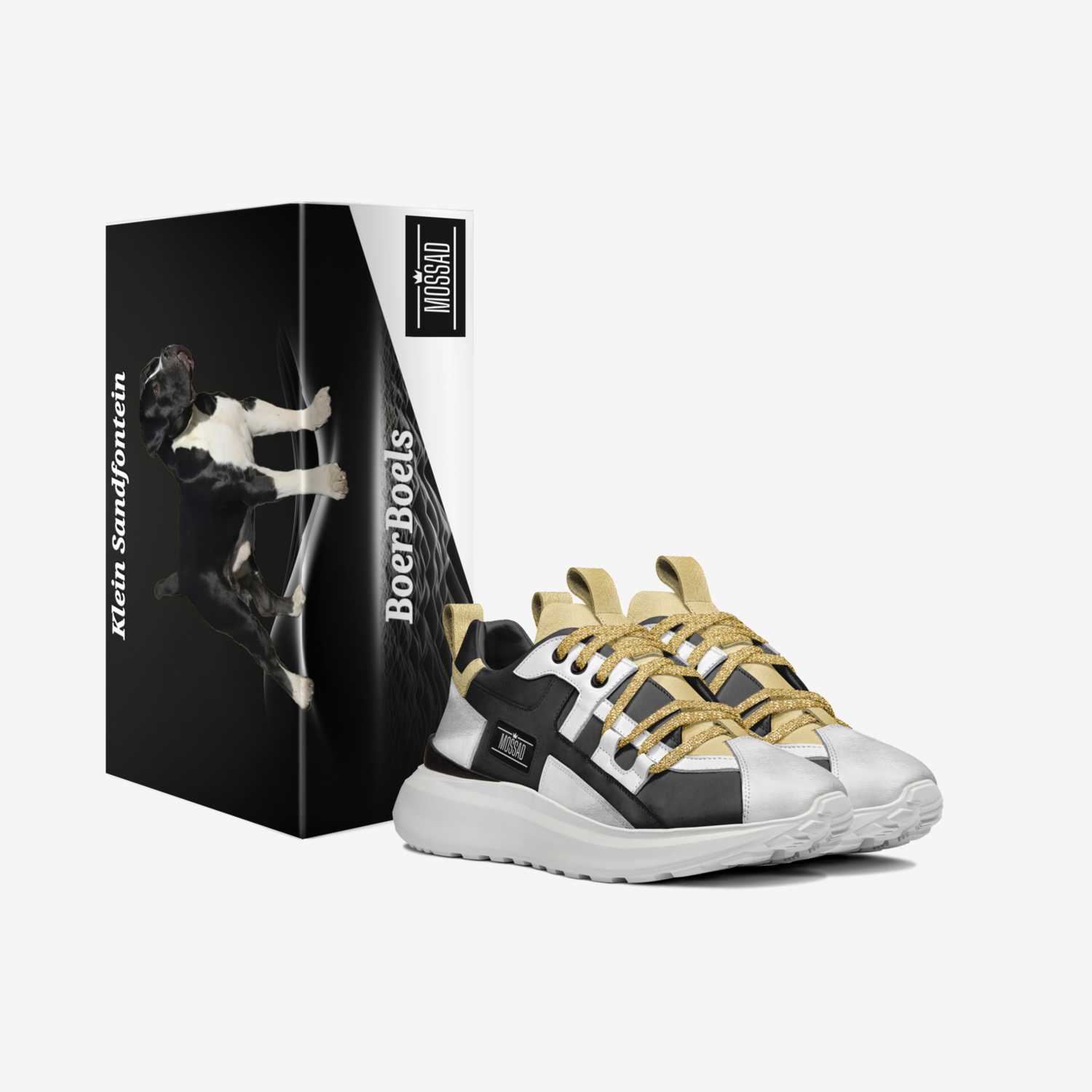 MOSSAD custom made in Italy shoes by Jay Rock | Box view