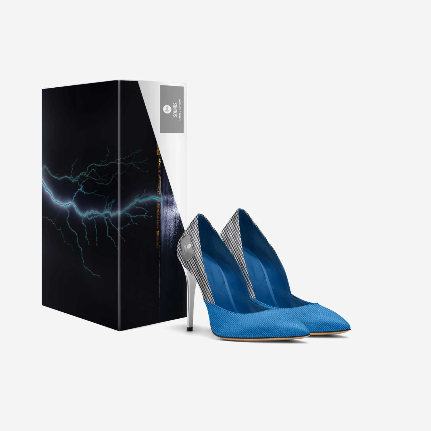 Sounds custom made in Italy shoes by Lisa Anderson | Box view