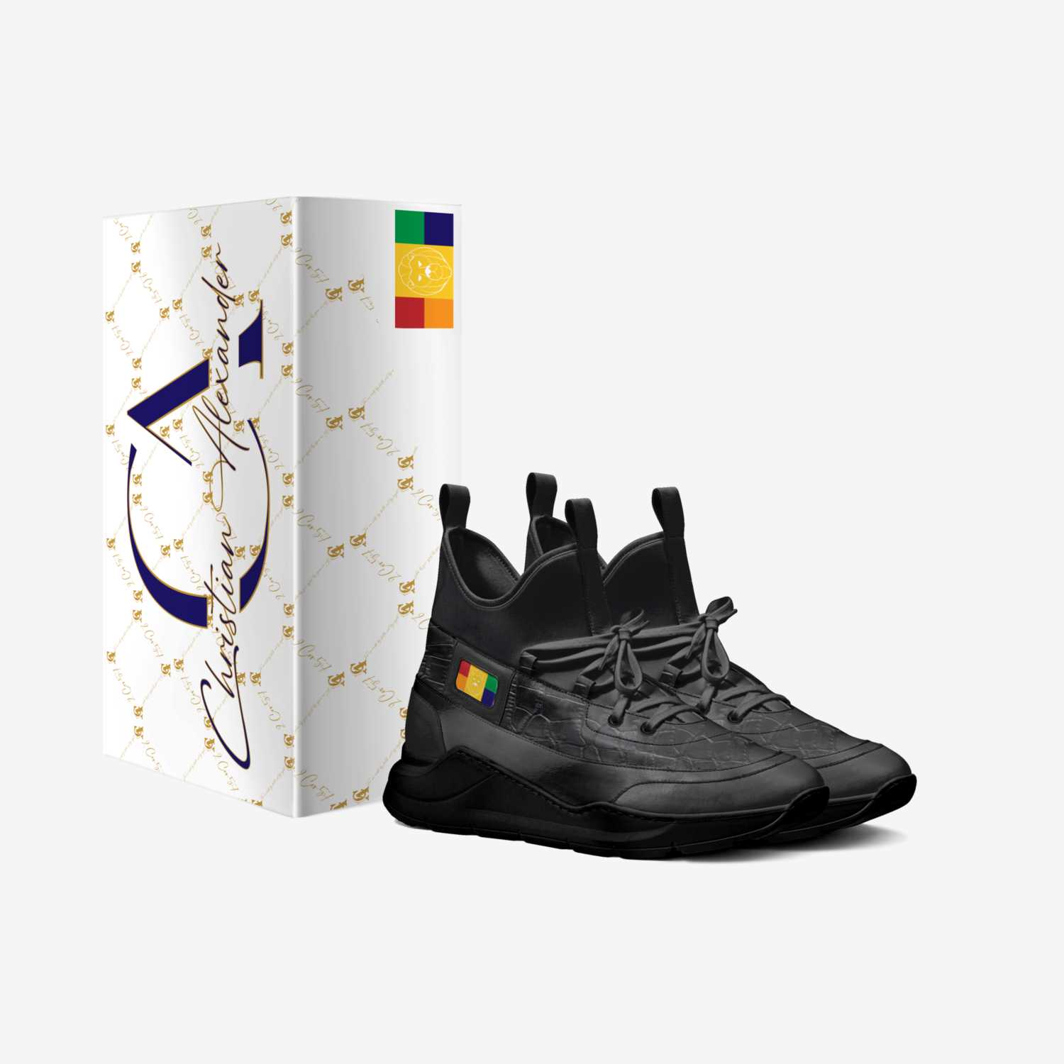 ChristianAlexander custom made in Italy shoes by Jaesen Keith | Box view