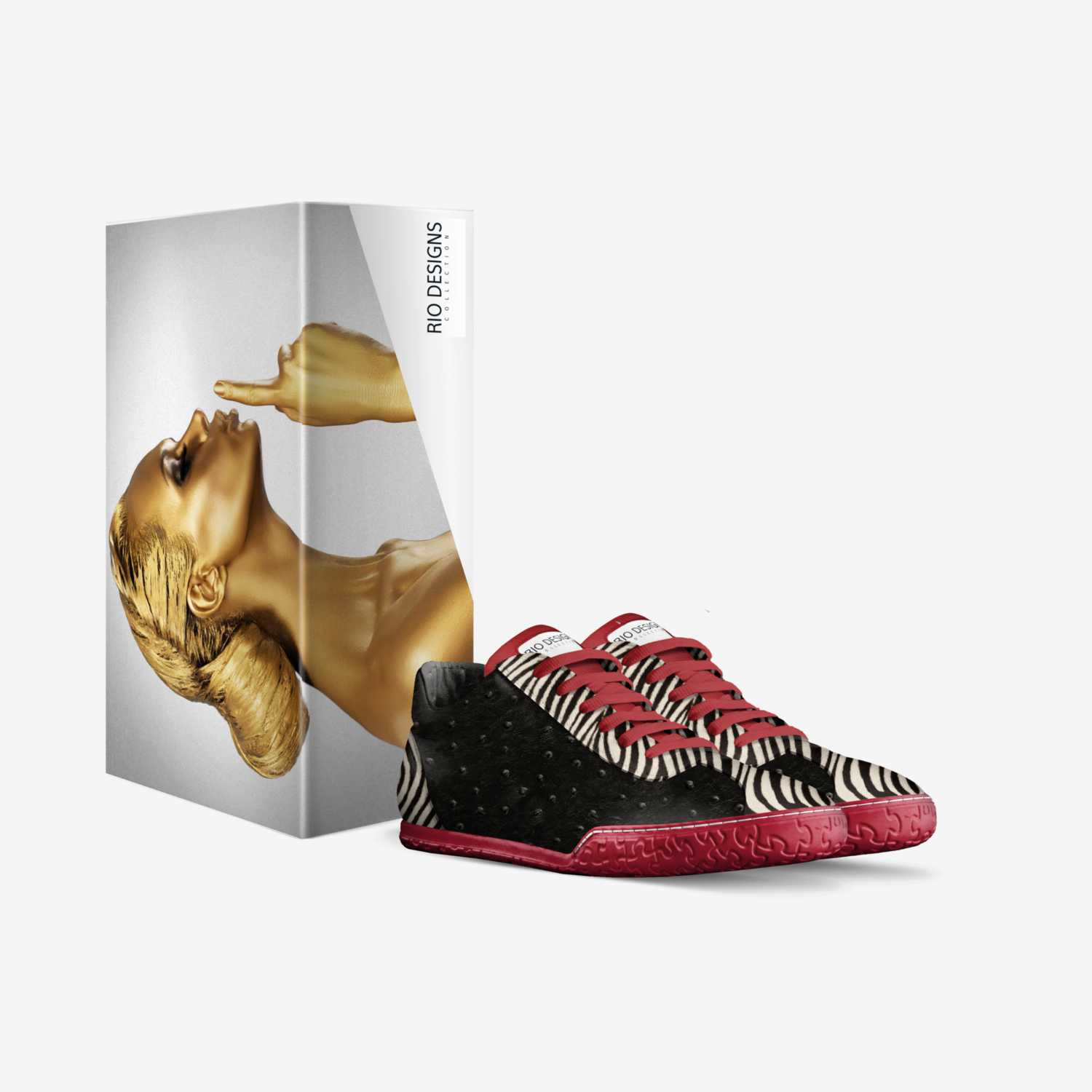 Rio Designs custom made in Italy shoes by Christine Feldmann | Box view