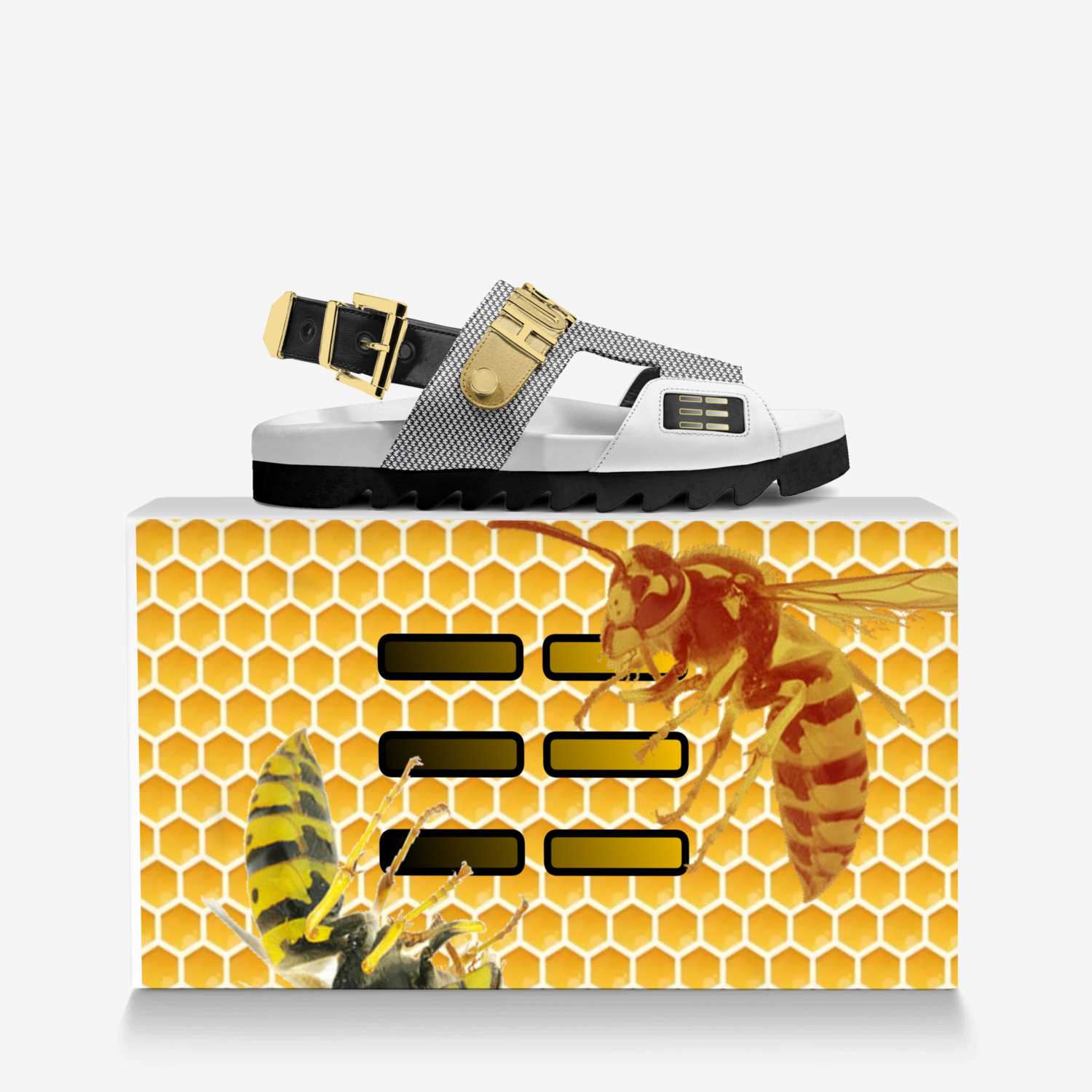 ENO ETERNAL custom made in Italy shoes by Redstar Mafia | Over box view