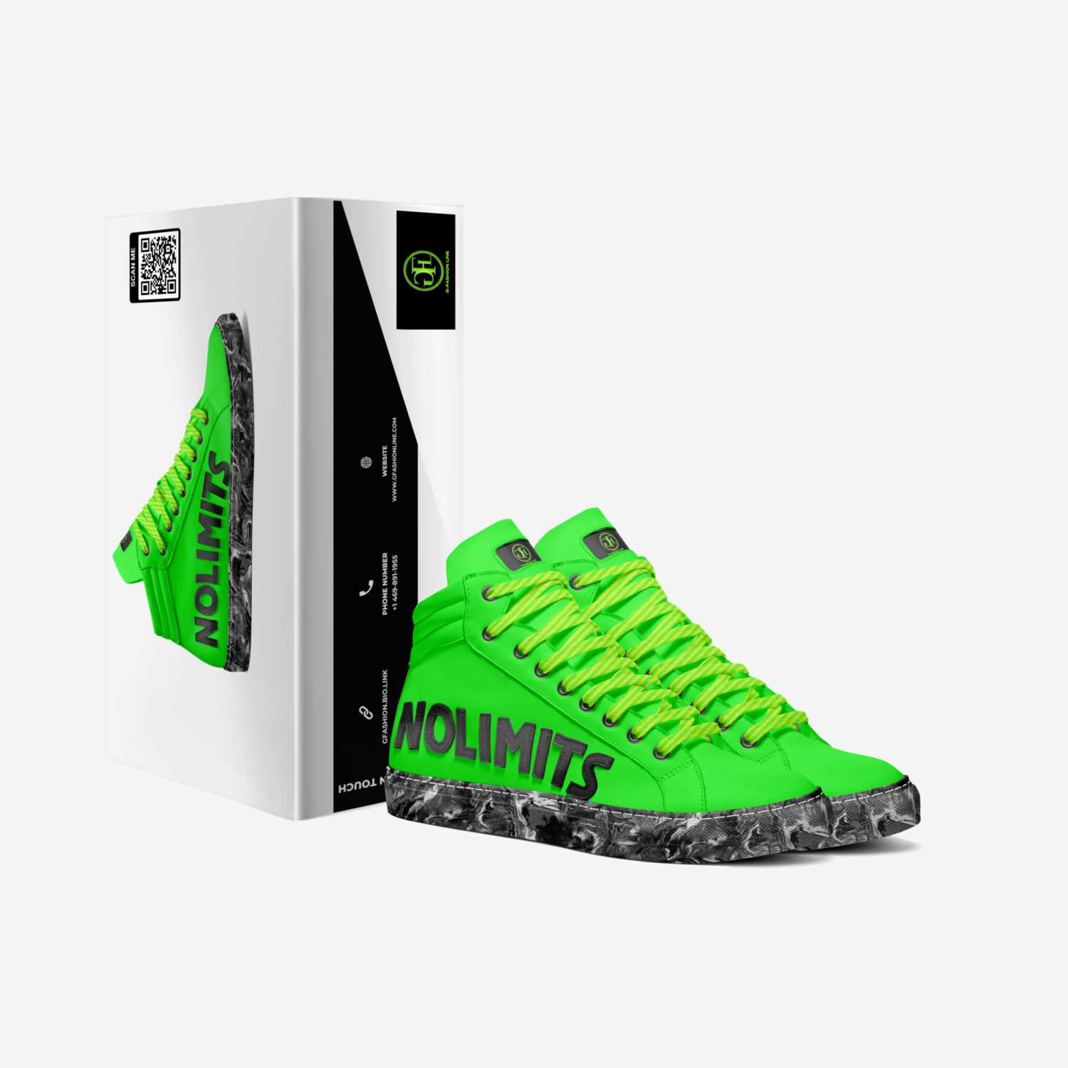 GFL custom made in Italy shoes by Gilbert Ngyia | Box view