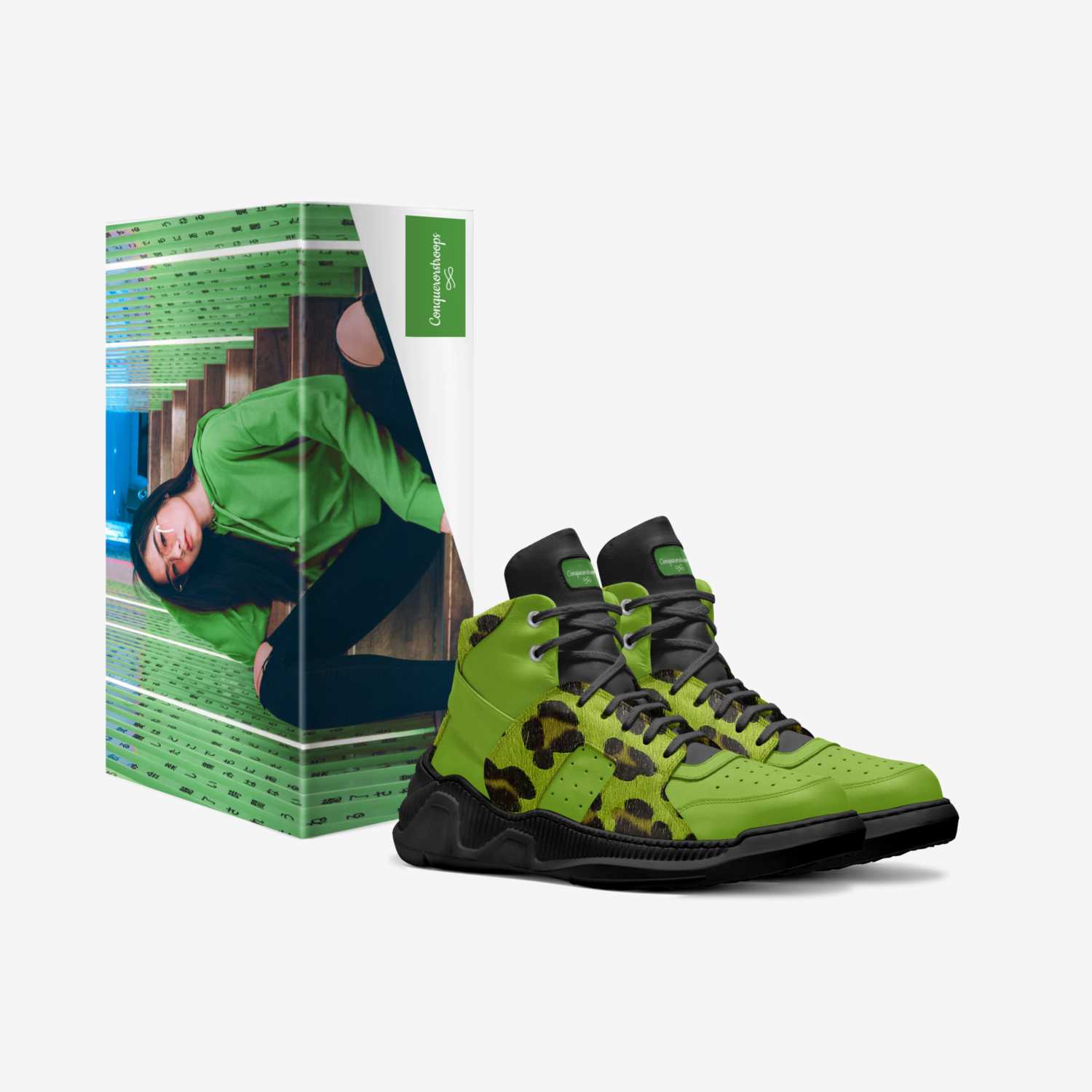 Conquerorstroops  custom made in Italy shoes by Patricia Thompson | Box view