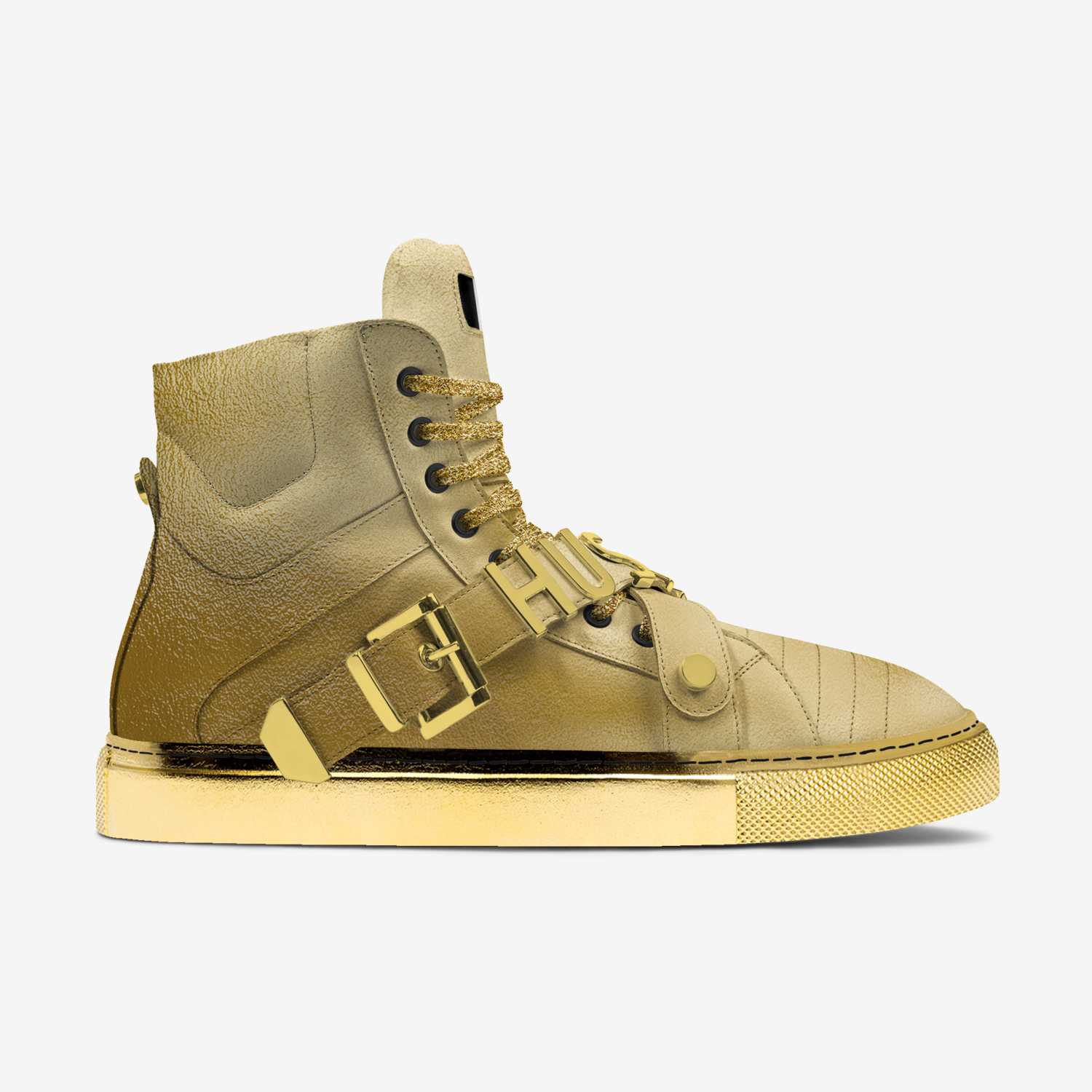 GFL custom made in Italy shoes by Gilbert Ngyia | Side view