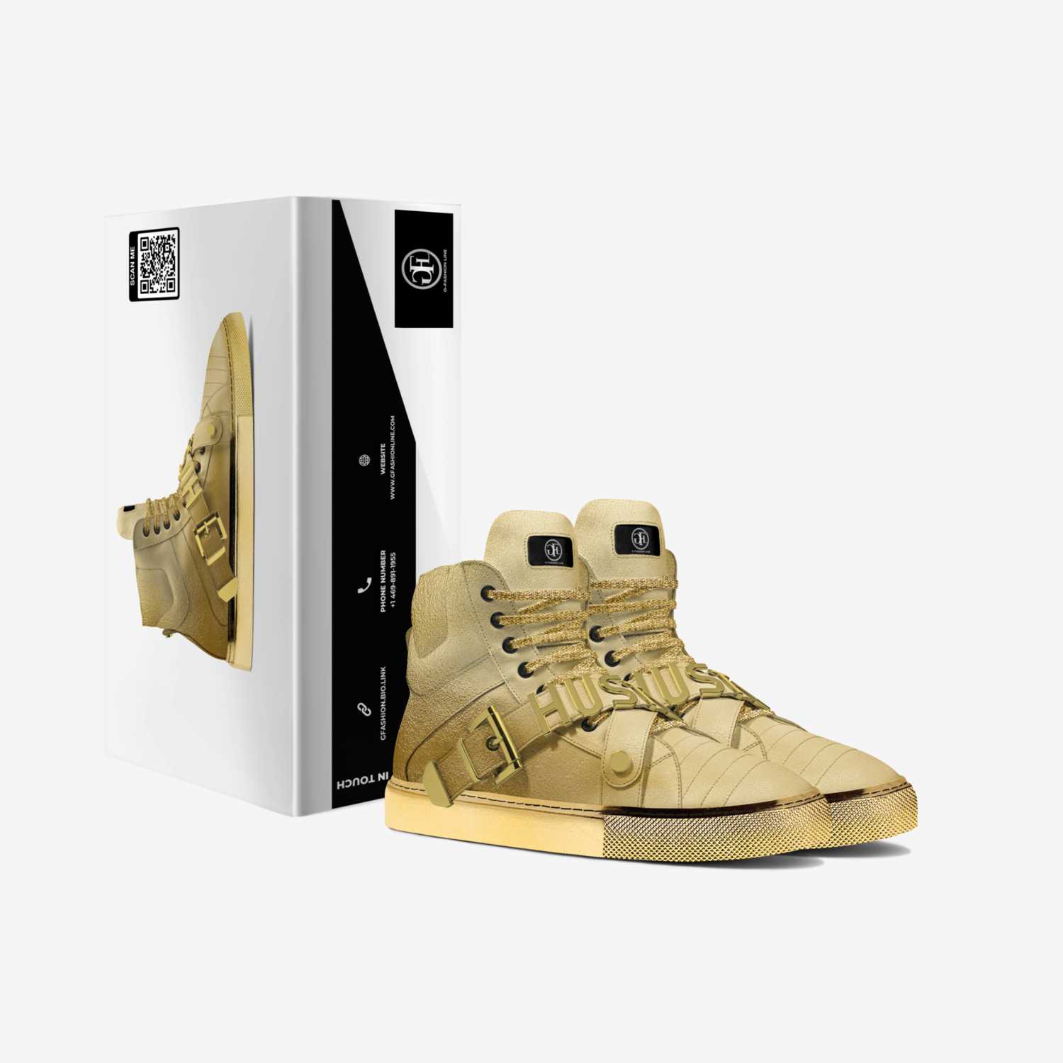 GFL custom made in Italy shoes by Gilbert Ngyia | Box view