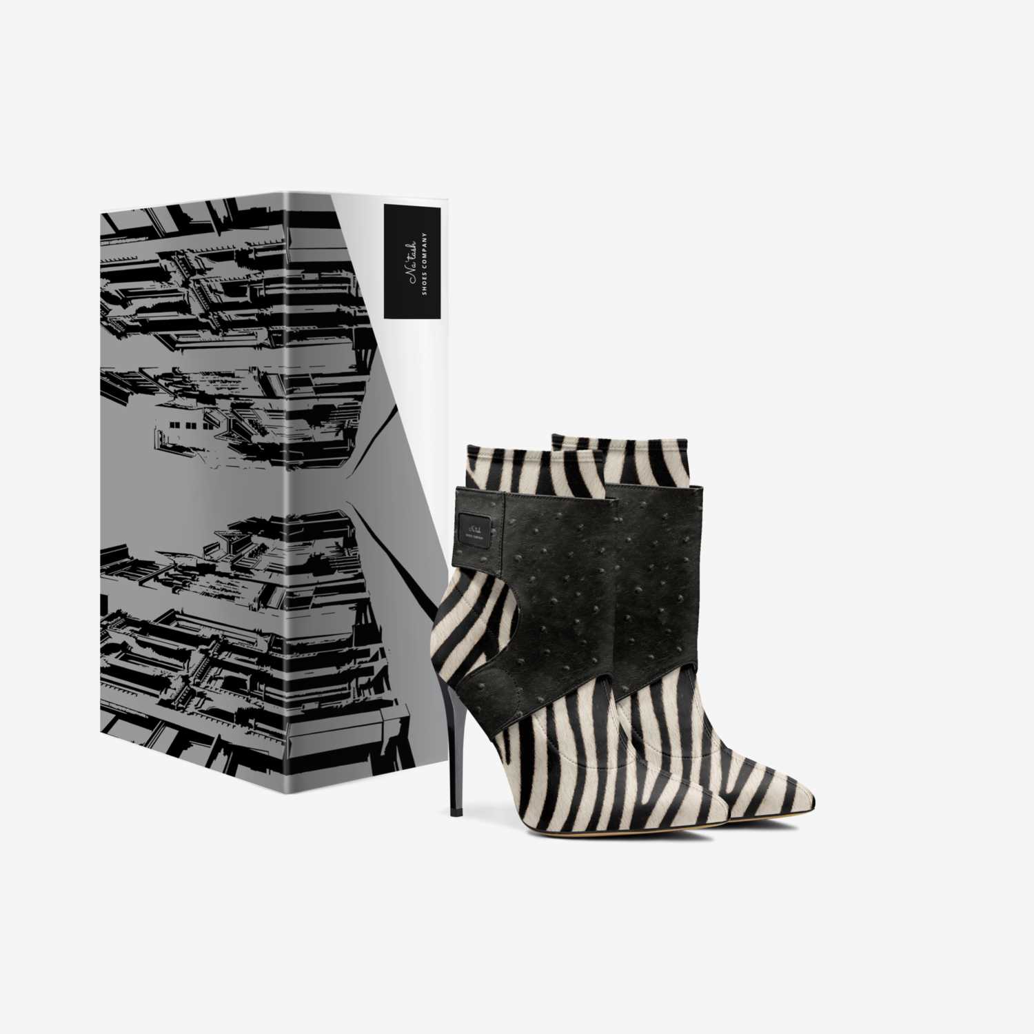 Na'tash custom made in Italy shoes by Nytisha Davis | Box view