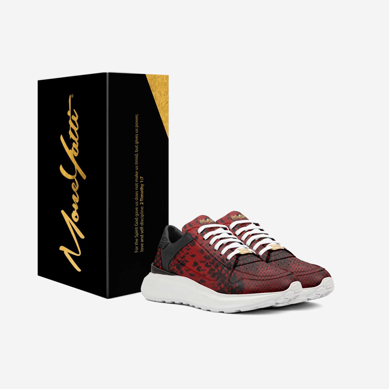Moneyatti LG051 custom made in Italy shoes by Moneyatti Brand | Box view