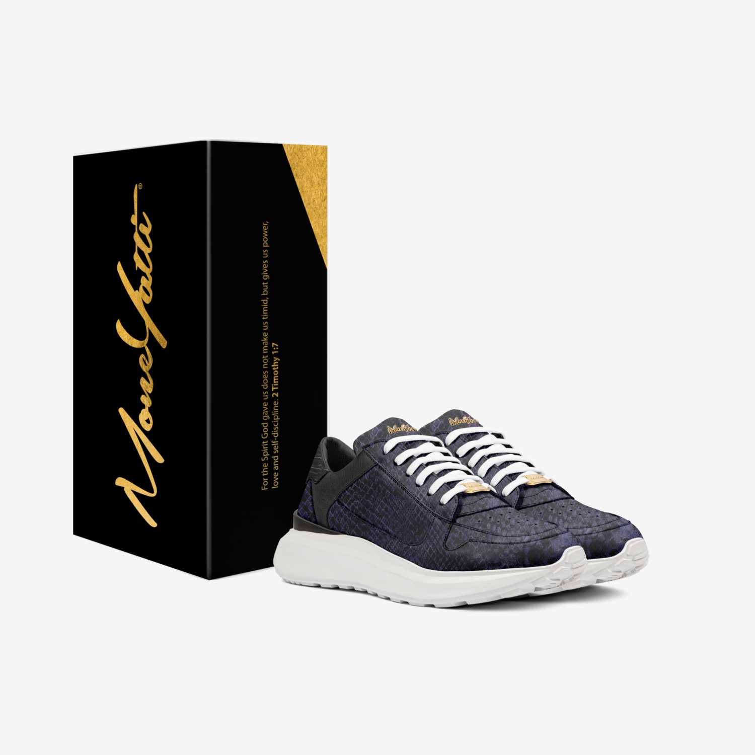 Moneyatti LG055 custom made in Italy shoes by Moneyatti Brand | Box view